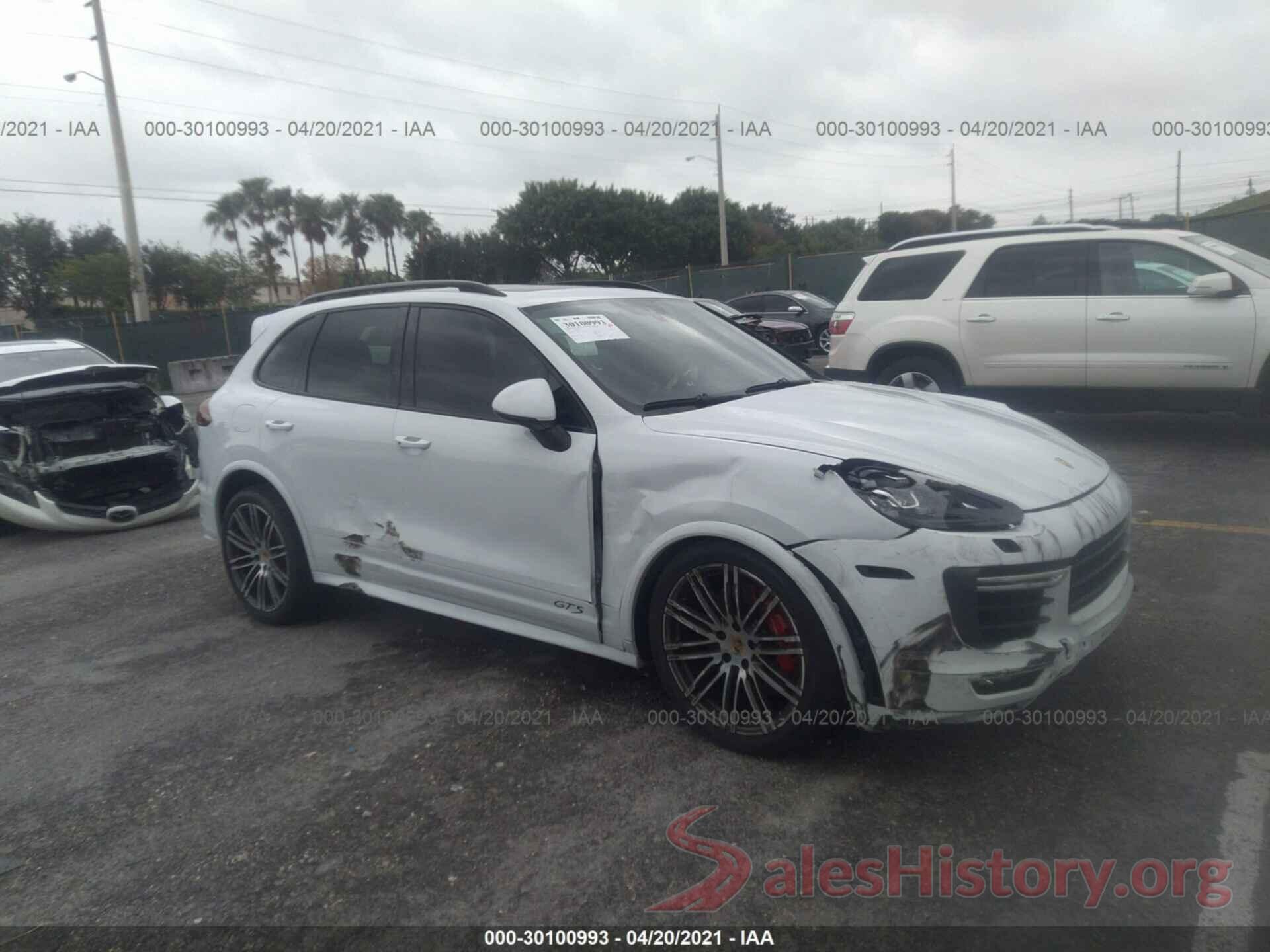 WP1AD2A2XGLA77714 2016 PORSCHE CAYENNE