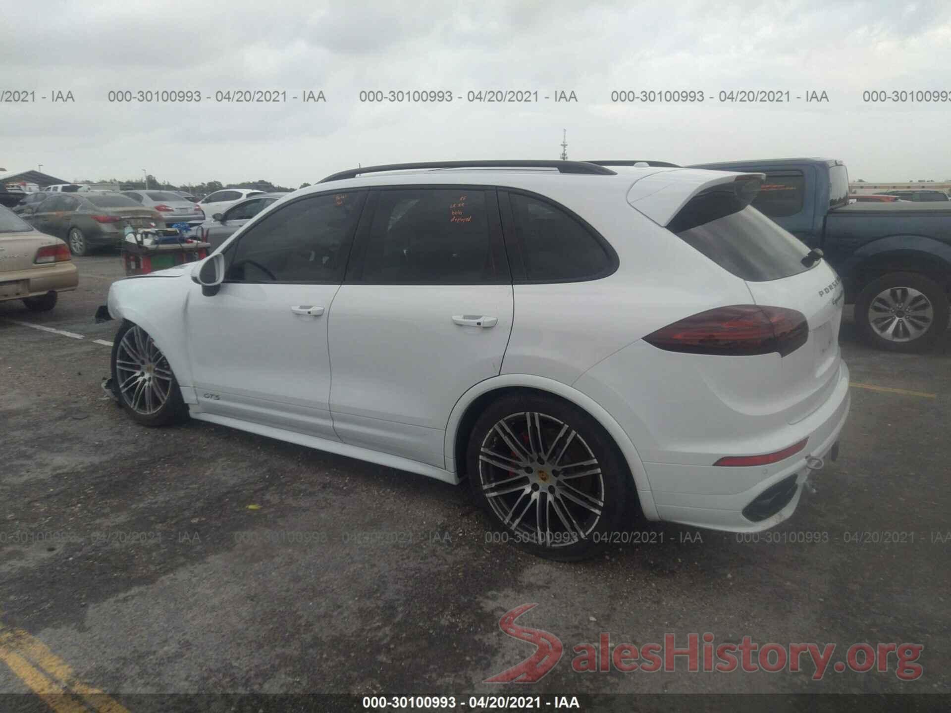 WP1AD2A2XGLA77714 2016 PORSCHE CAYENNE