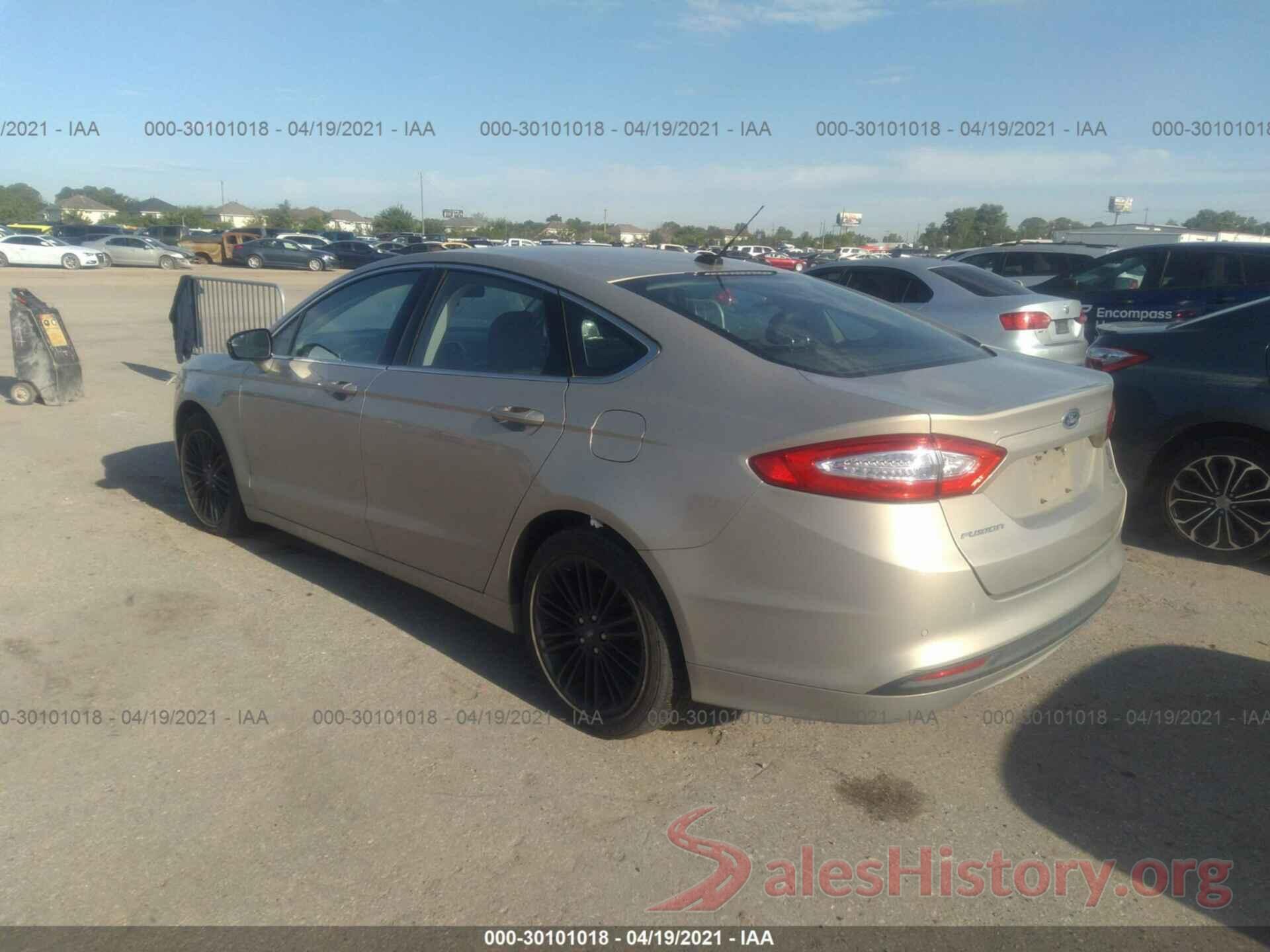 3FA6P0HD8GR213209 2016 FORD FUSION