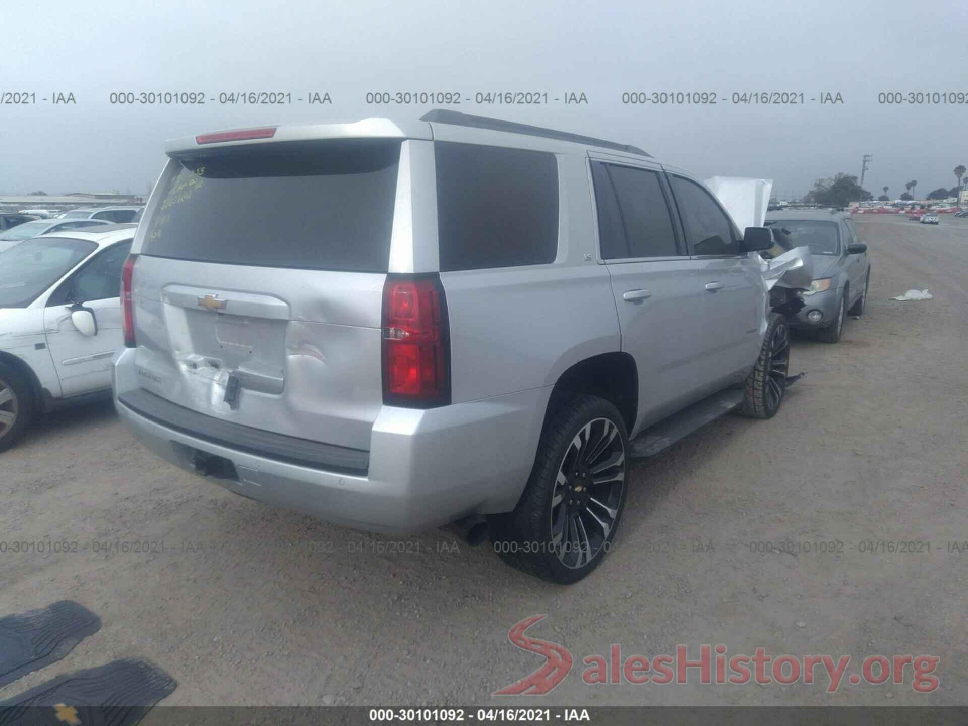 1GNSCAECXGR432391 2016 CHEVROLET TAHOE