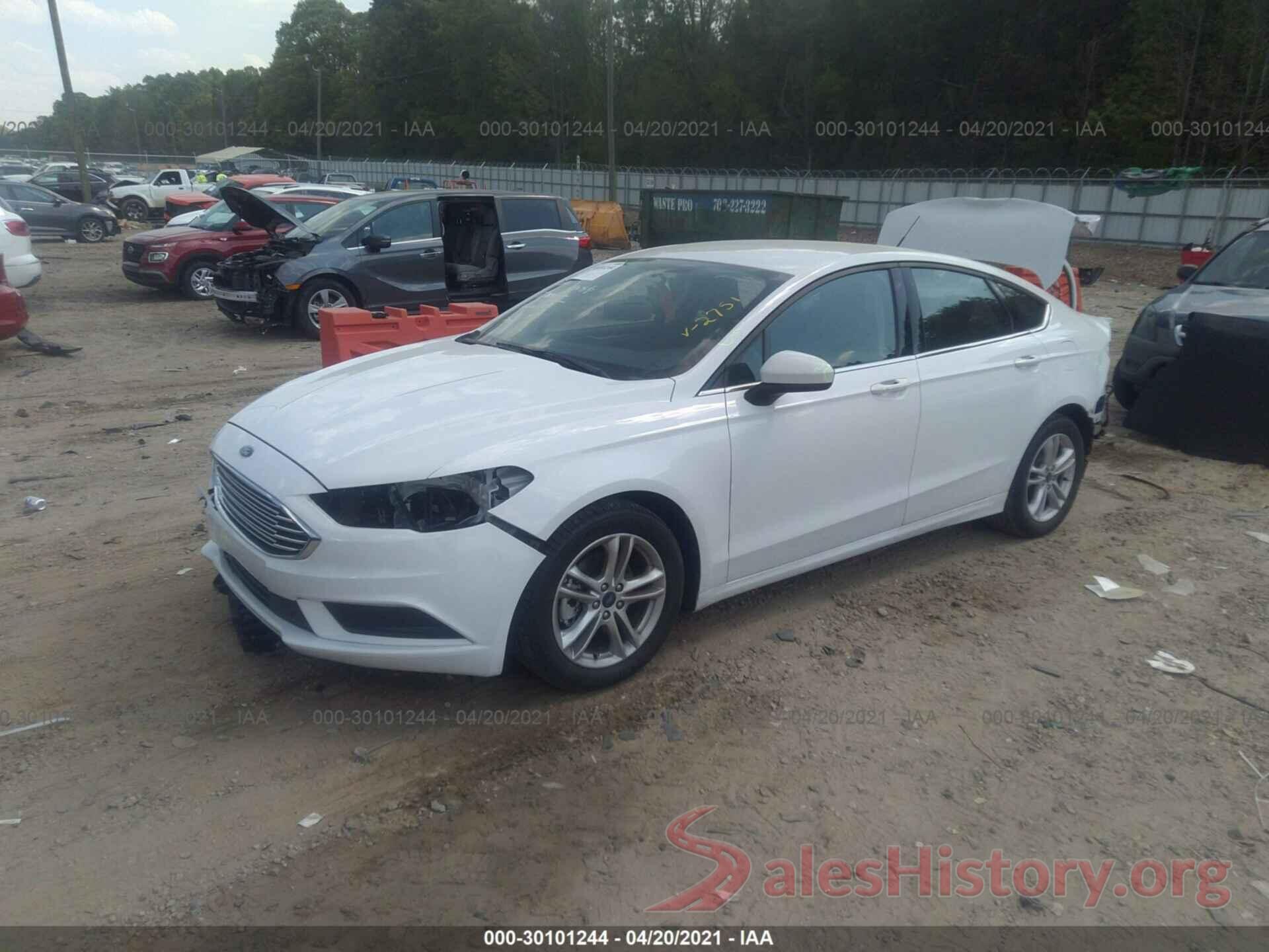 3FA6P0HD1JR142751 2018 FORD FUSION