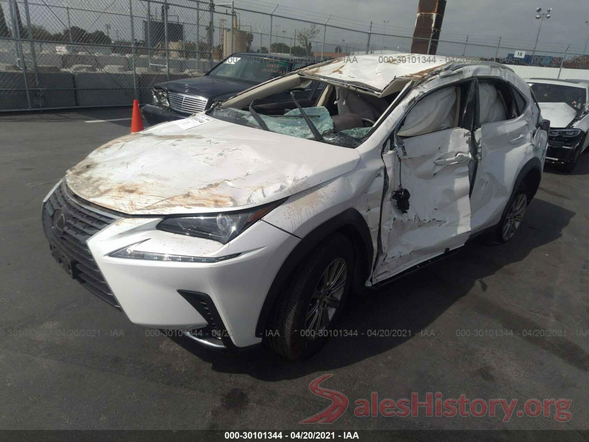 JTJAARBZXL5000951 2020 LEXUS NX