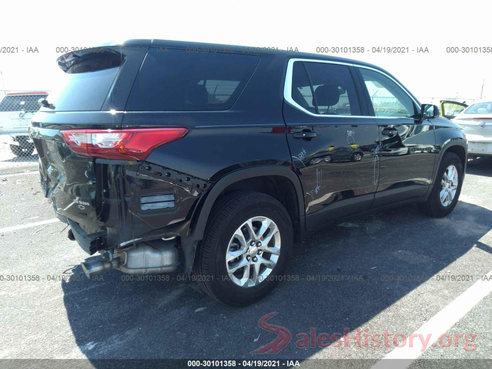 1GNERFKWXKJ256652 2019 CHEVROLET TRAVERSE