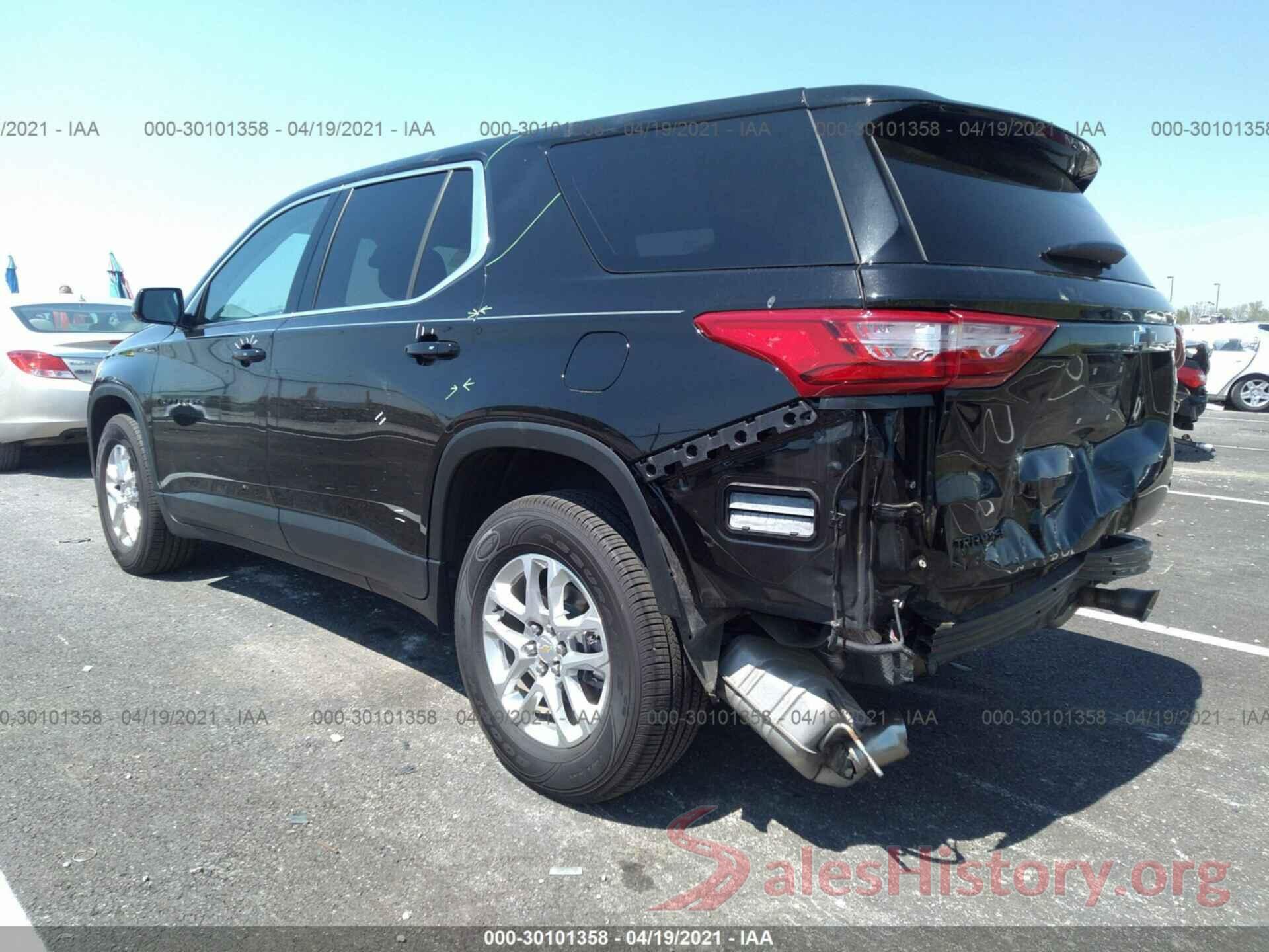 1GNERFKWXKJ256652 2019 CHEVROLET TRAVERSE