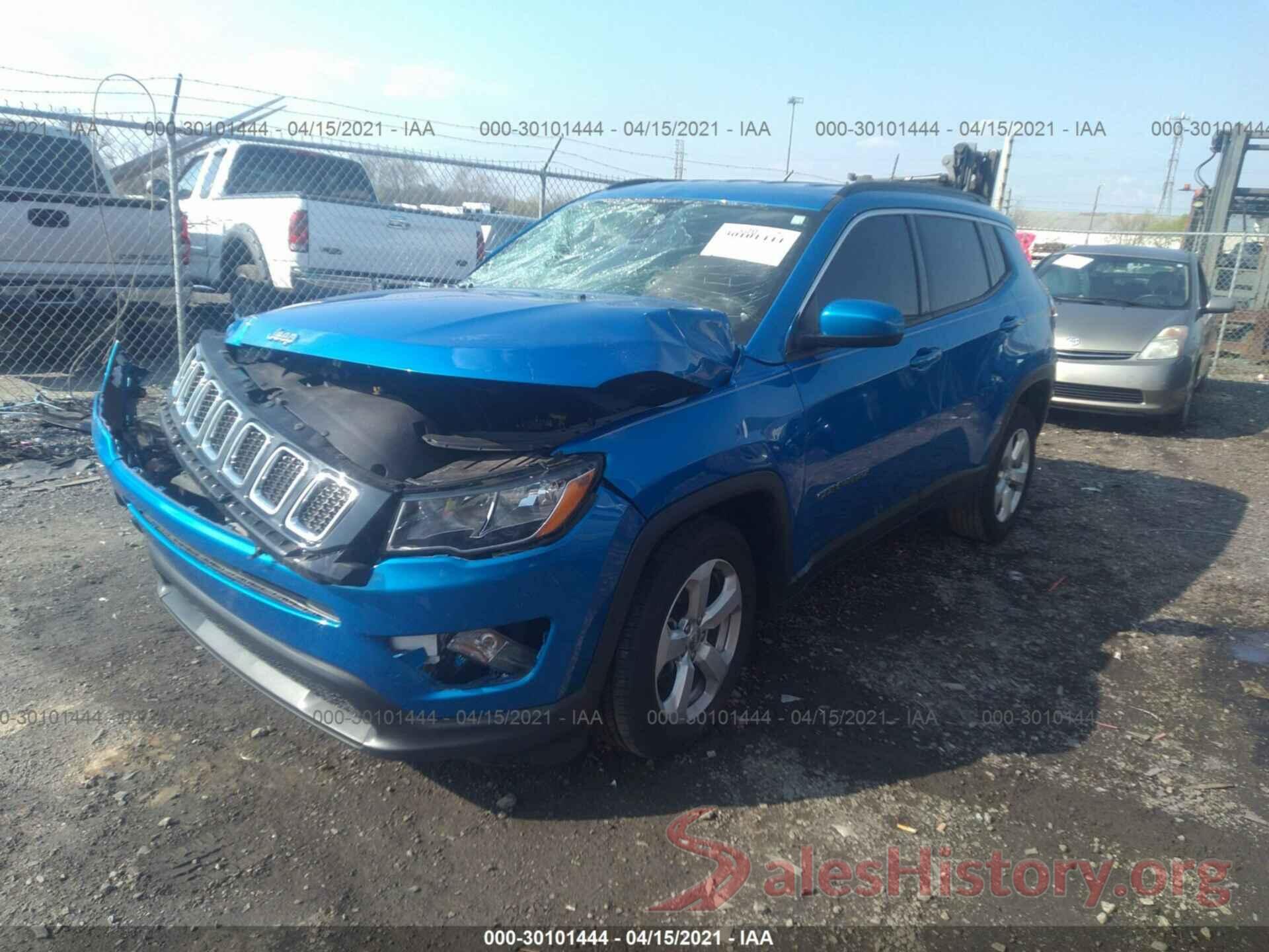 3C4NJDBB7HT641136 2017 JEEP COMPASS