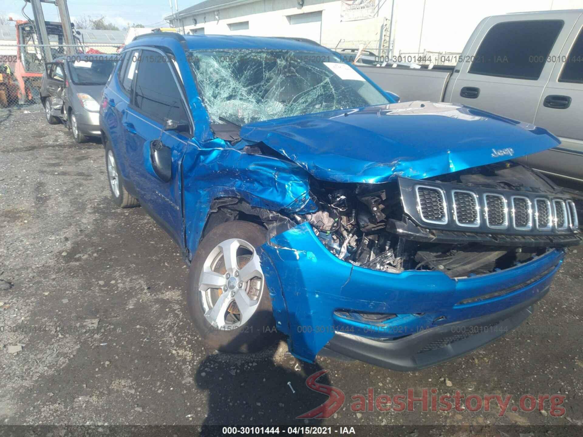 3C4NJDBB7HT641136 2017 JEEP COMPASS