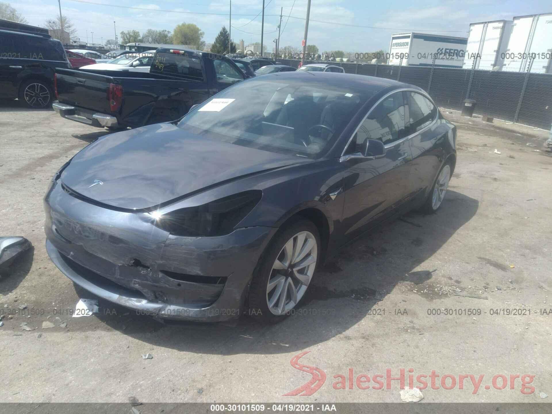 5YJ3E1EA2JF012076 2018 TESLA MODEL 3