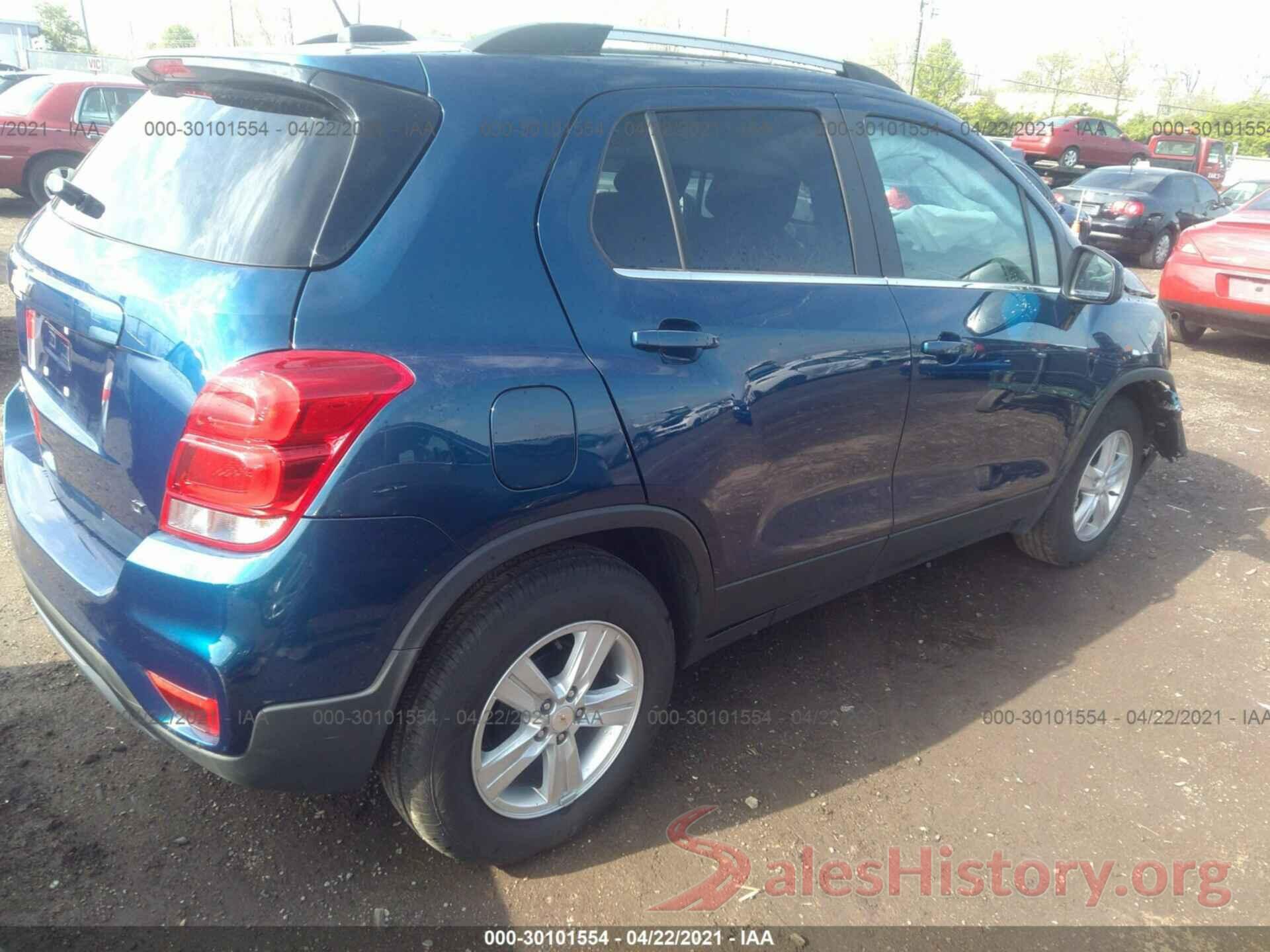 3GNCJLSB2LL148837 2020 CHEVROLET TRAX