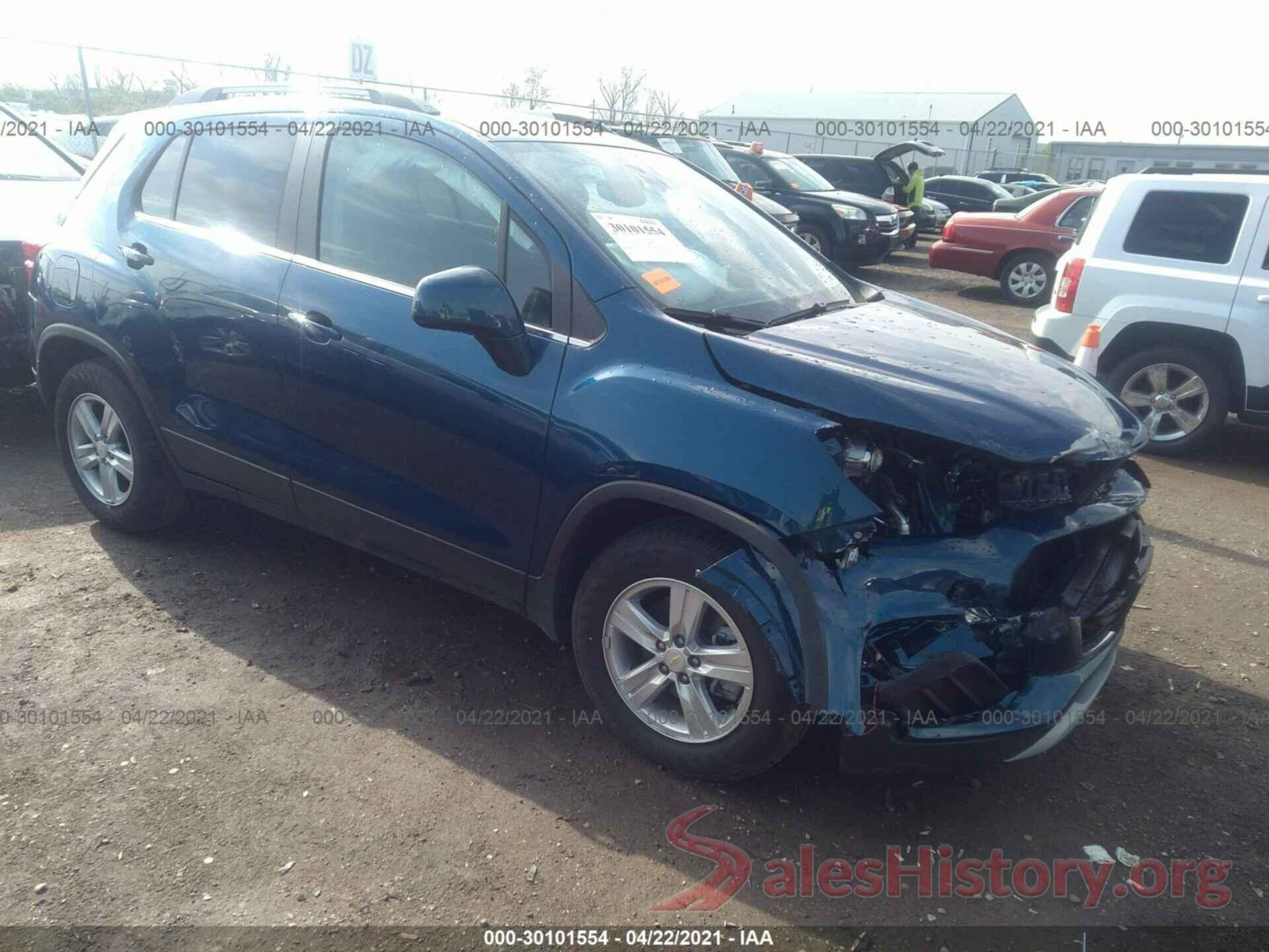 3GNCJLSB2LL148837 2020 CHEVROLET TRAX