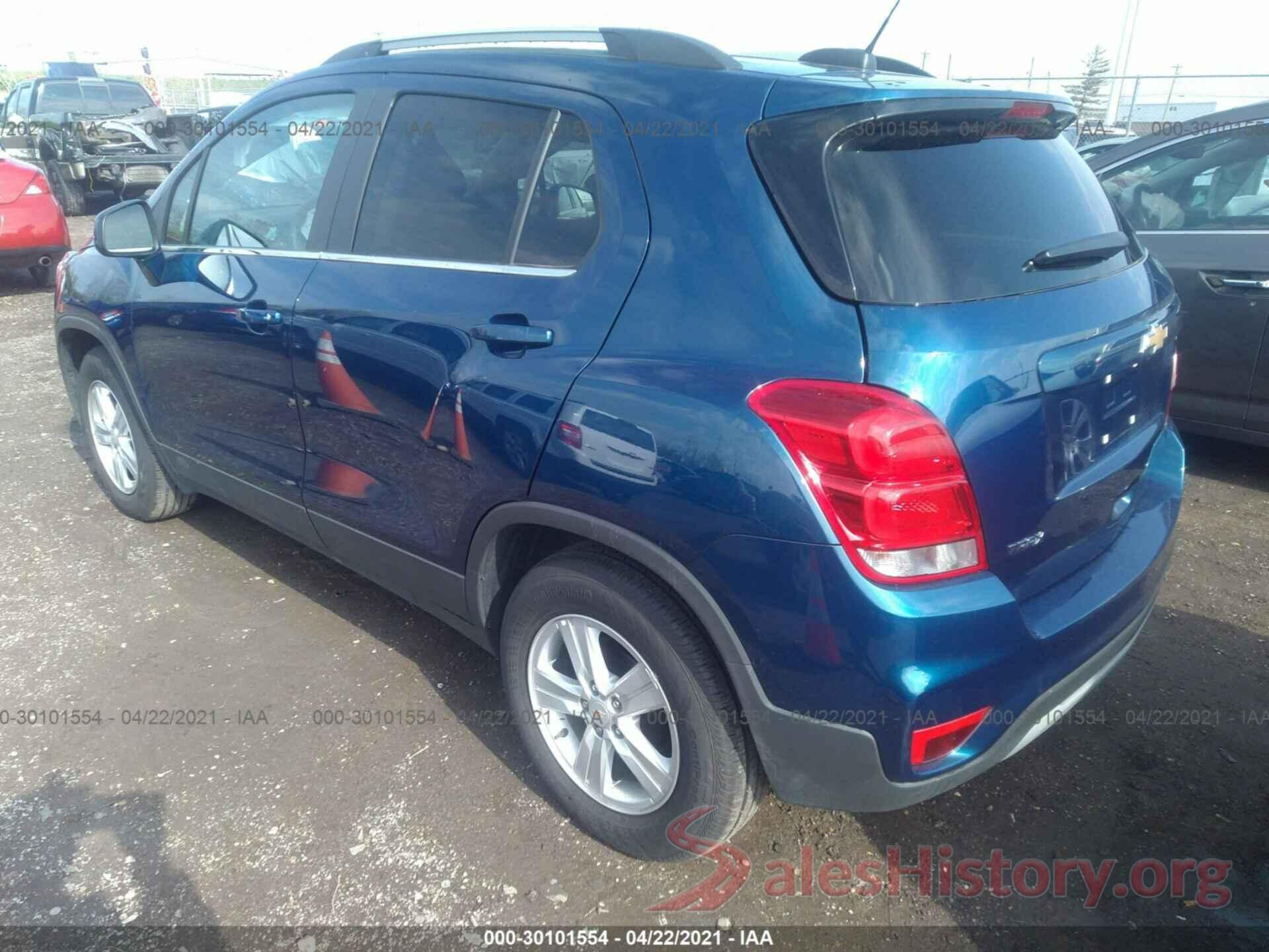 3GNCJLSB2LL148837 2020 CHEVROLET TRAX