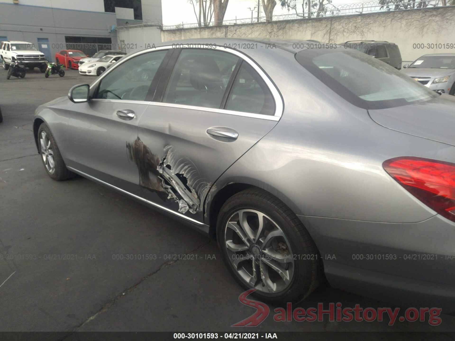 55SWF4JB1GU160799 2016 MERCEDES-BENZ C-CLASS