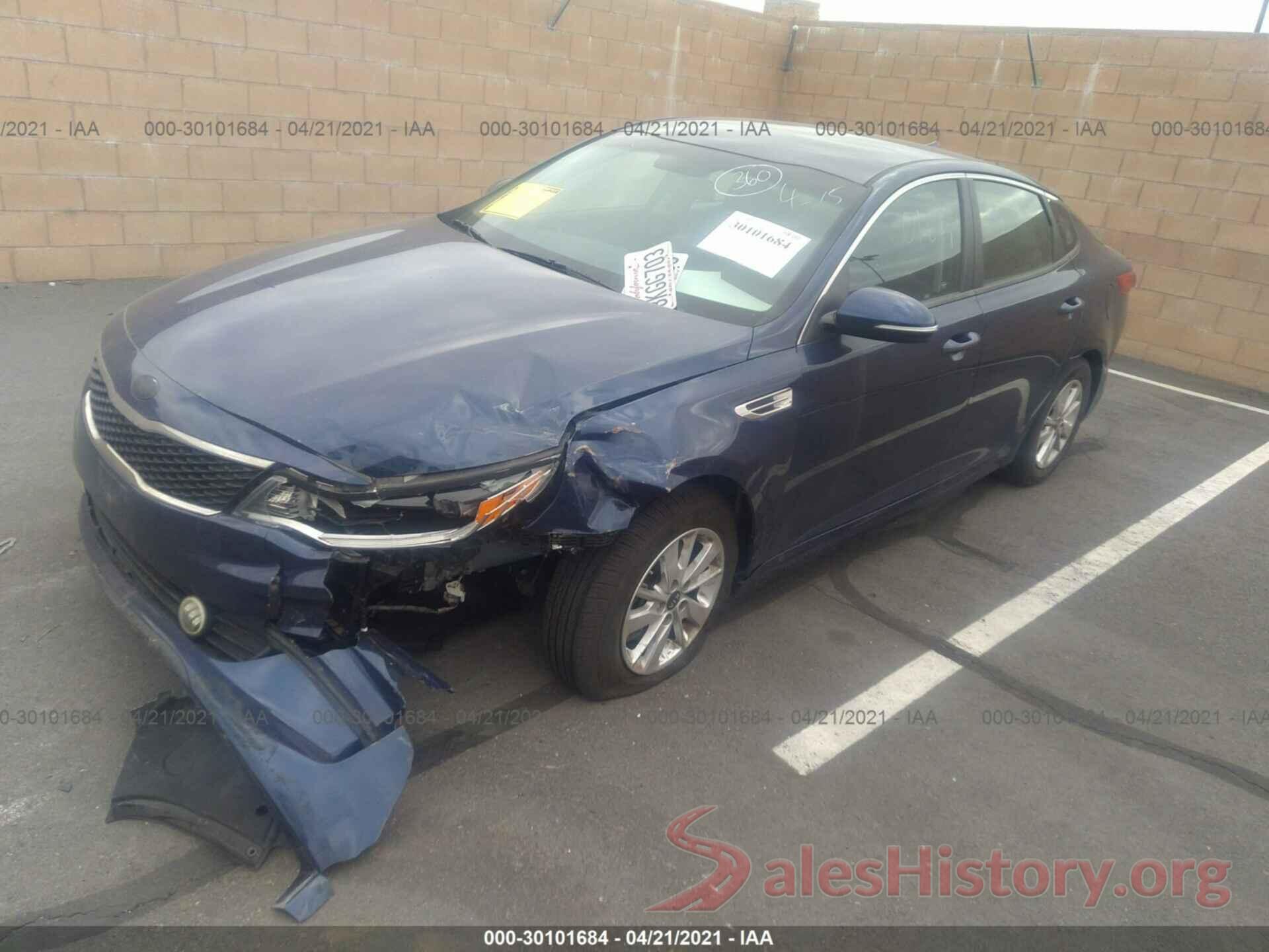 5XXGT4L33JG207601 2018 KIA OPTIMA