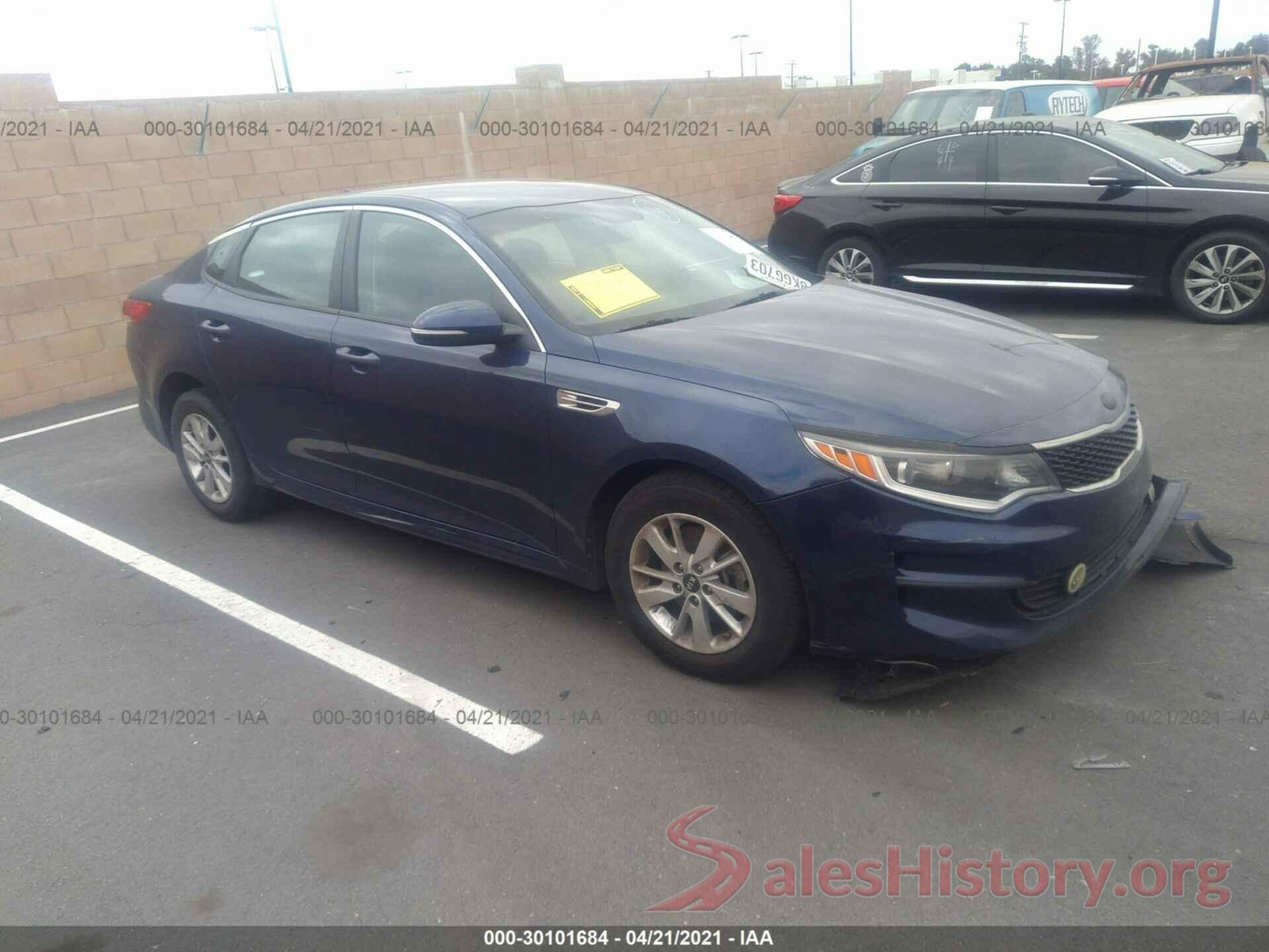 5XXGT4L33JG207601 2018 KIA OPTIMA