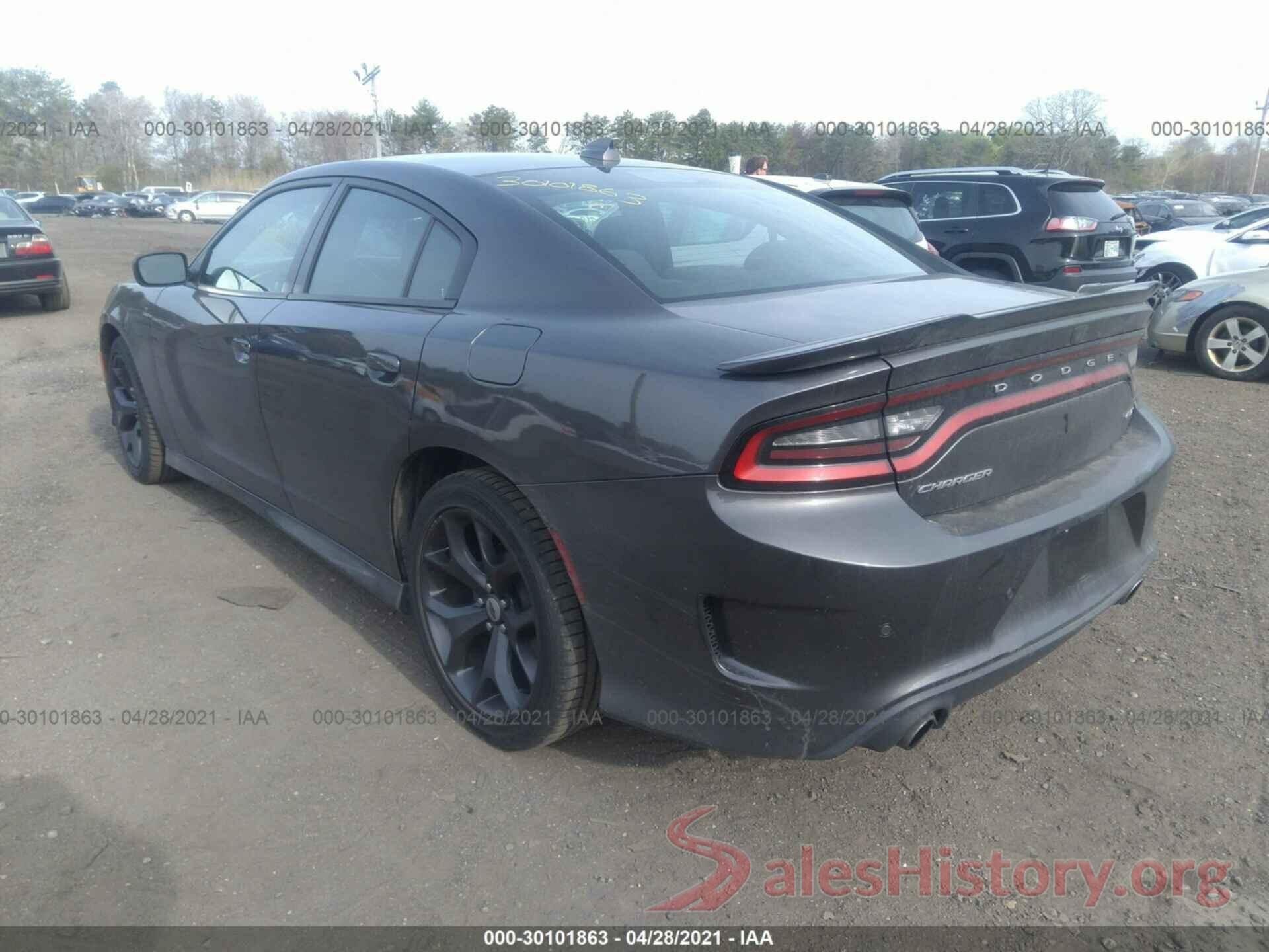 2C3CDXHG4KH681164 2019 DODGE CHARGER