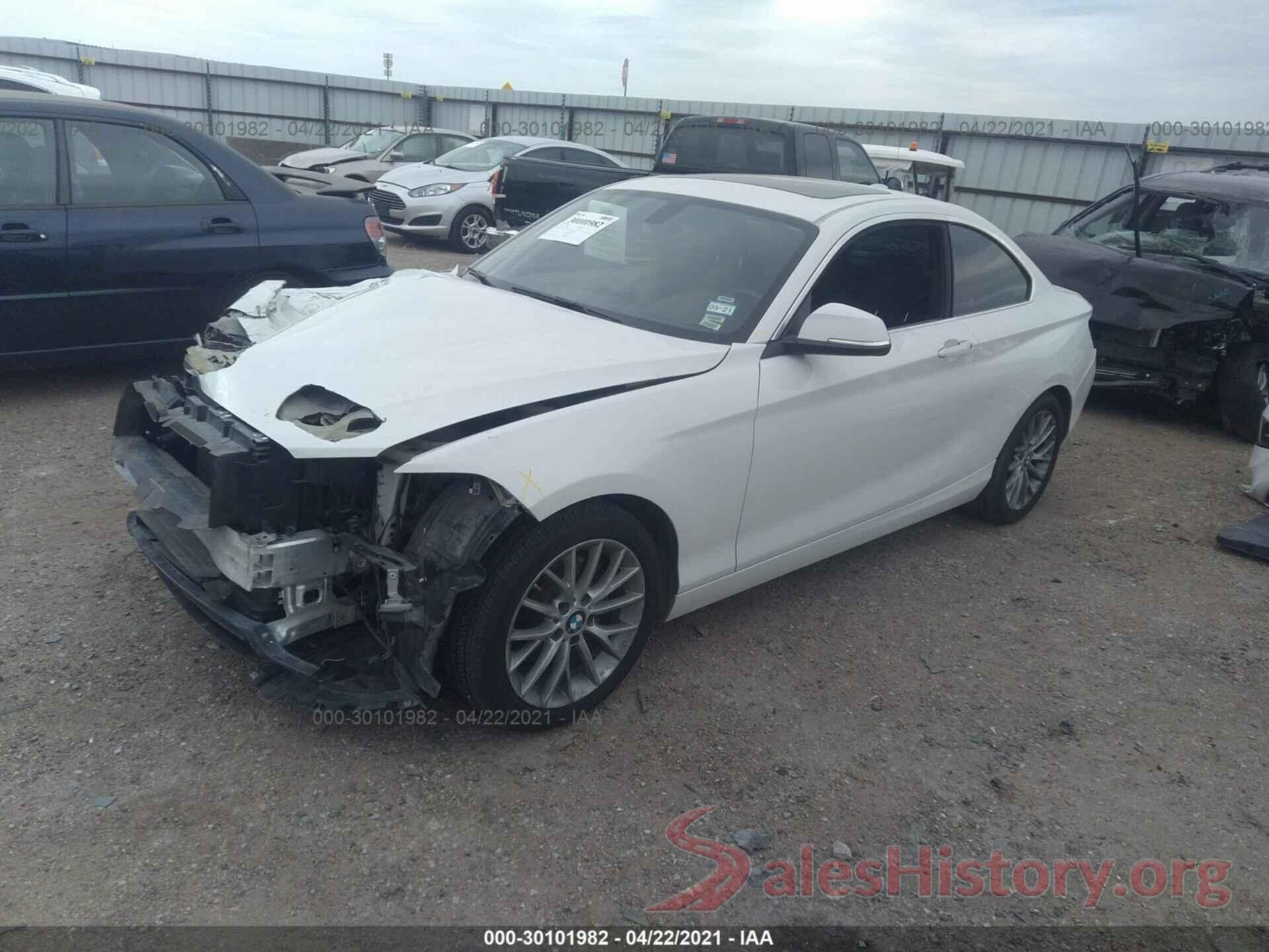 WBA1F9C52GV546081 2016 BMW 2 SERIES