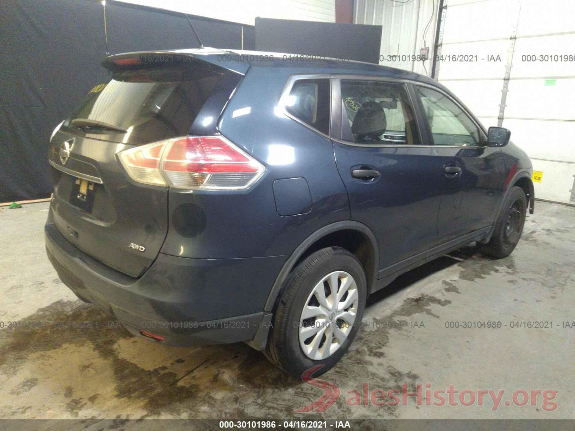 JN8AT2MV7GW142192 2016 NISSAN ROGUE