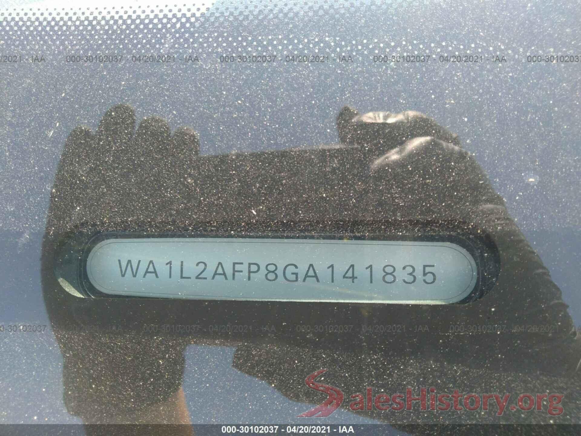 WA1L2AFP8GA141835 2016 AUDI Q5