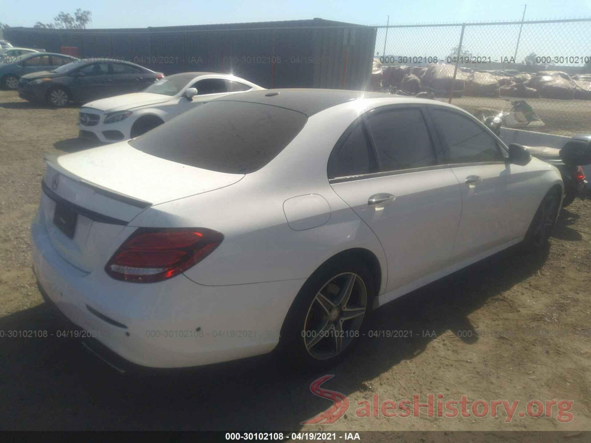 WDDZF4JB0HA007524 2017 MERCEDES-BENZ E-CLASS