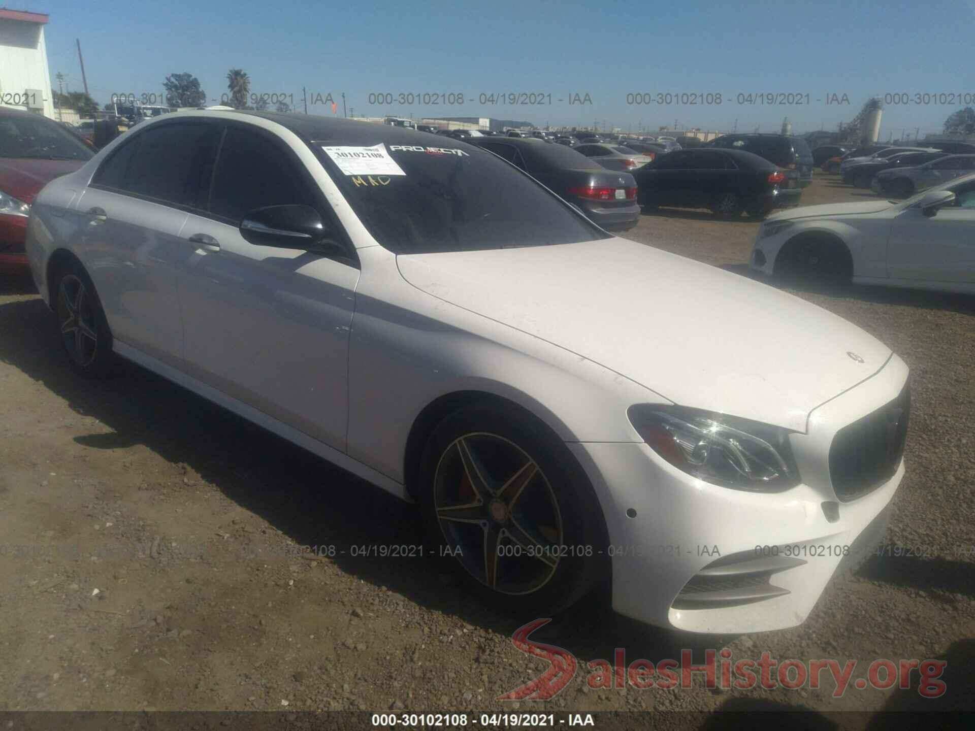 WDDZF4JB0HA007524 2017 MERCEDES-BENZ E-CLASS