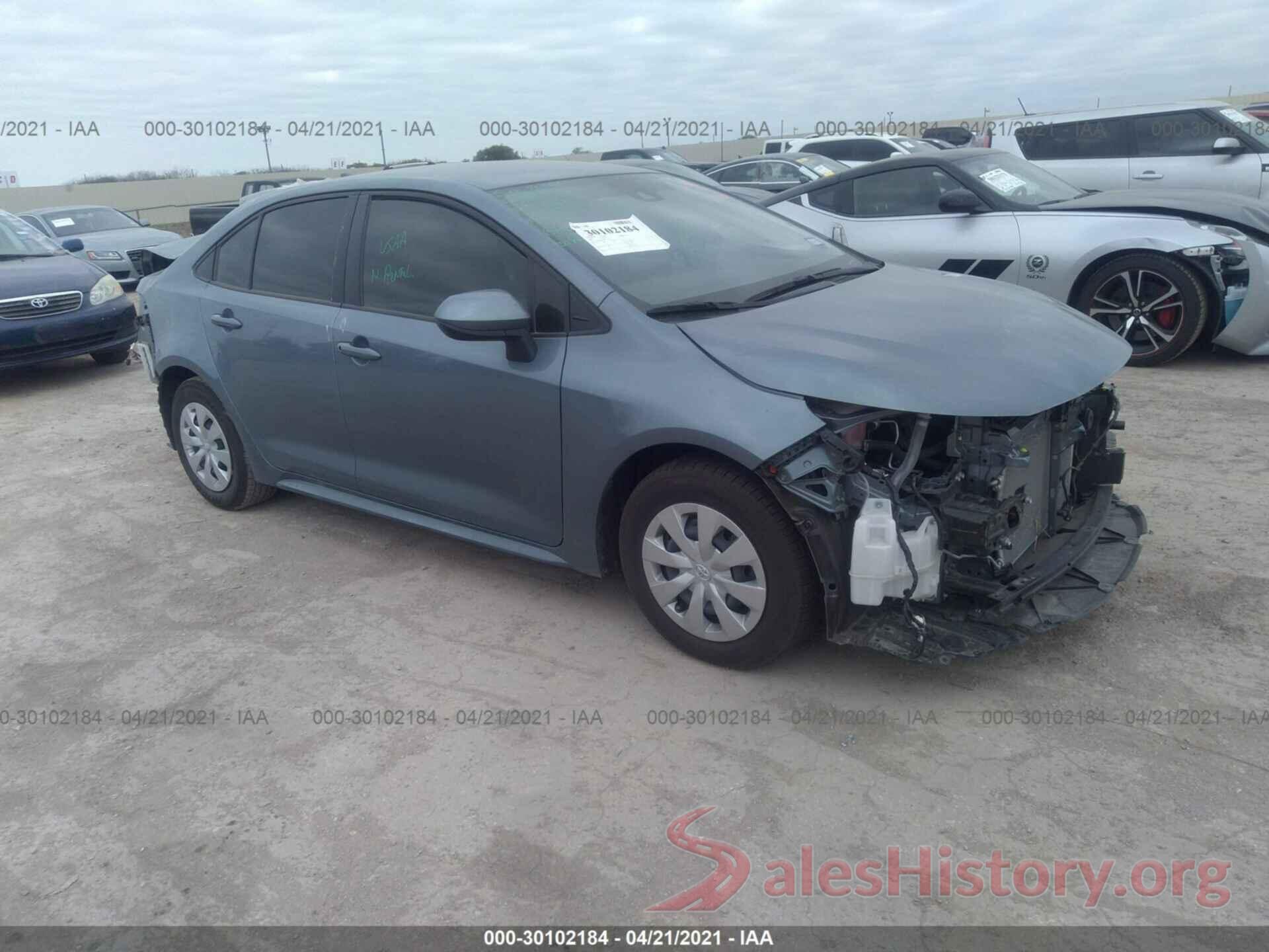 JTDDPMAEXMJ122962 2021 TOYOTA COROLLA