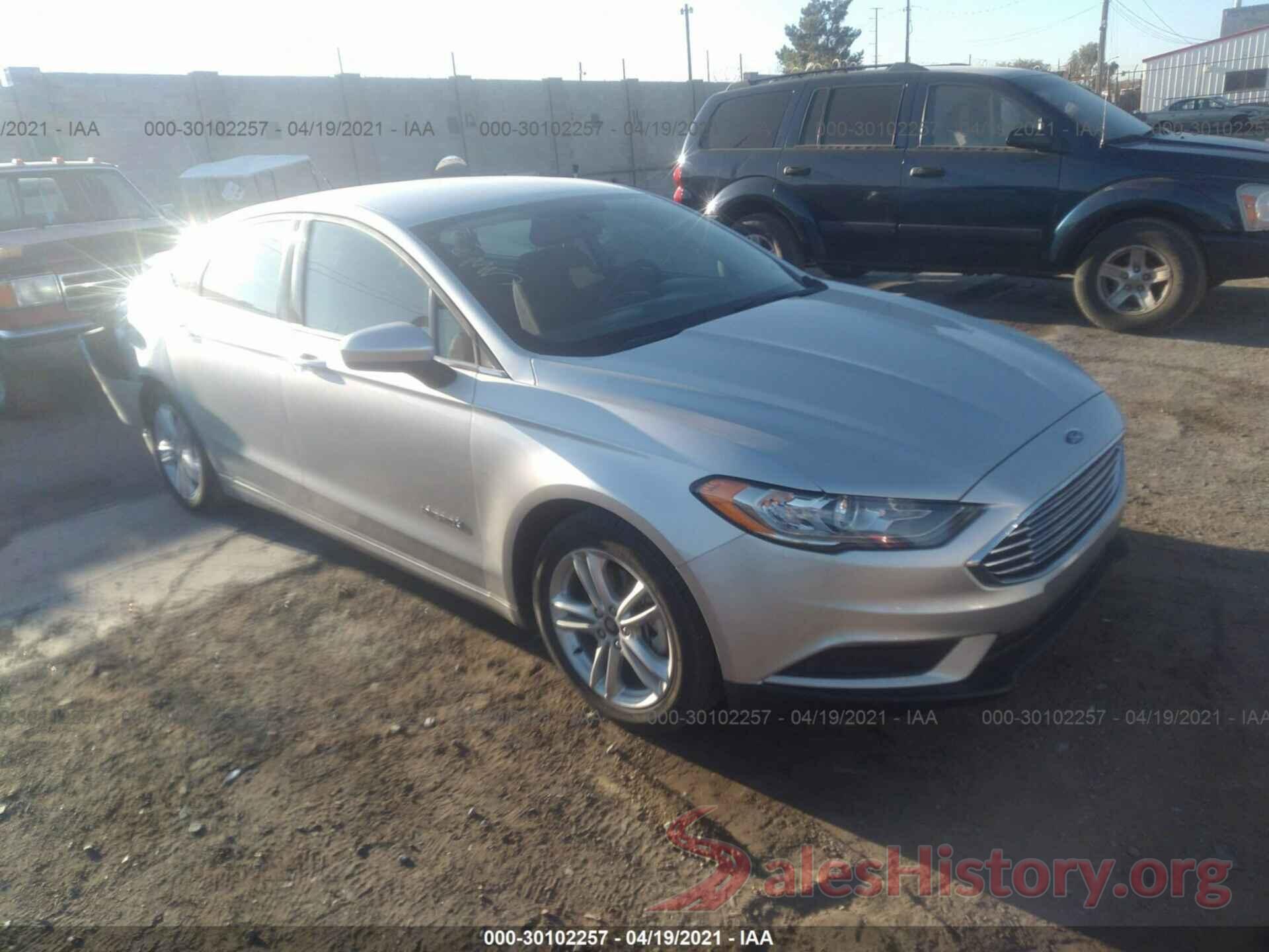 3FA6P0LU8JR173485 2018 FORD FUSION HYBRID