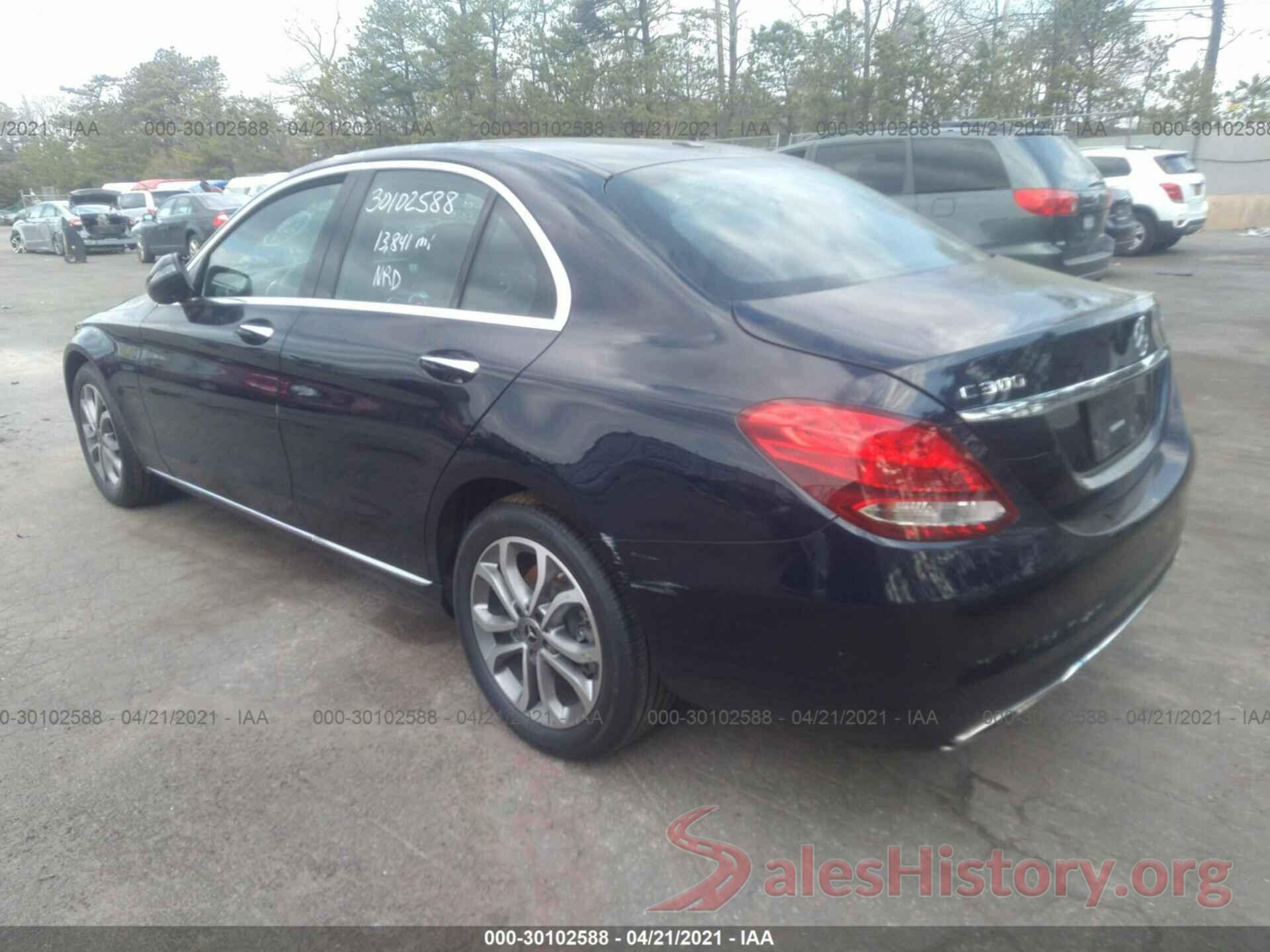 55SWF4KB3JU271568 2018 MERCEDES-BENZ C-CLASS