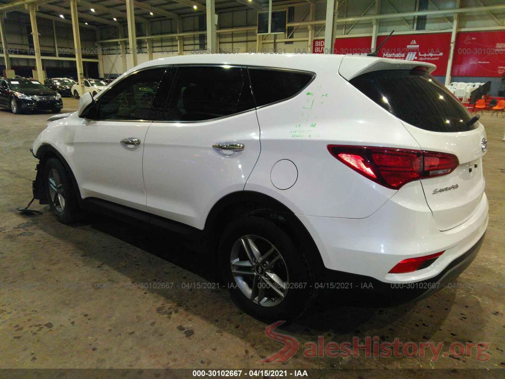 5NMZT3LB1JH082738 2018 HYUNDAI SANTA FE SPORT