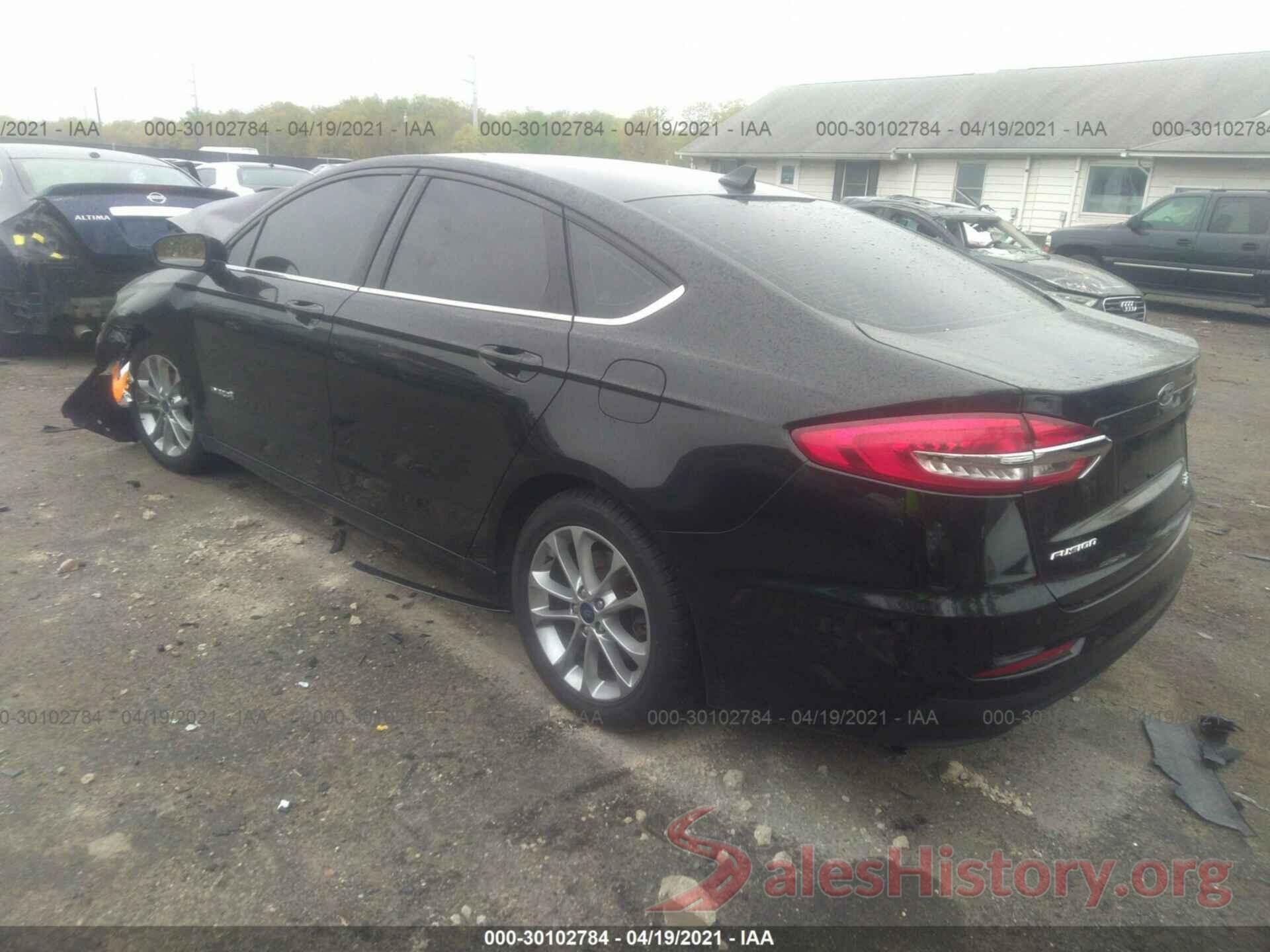 3FA6P0LU4KR105783 2019 FORD FUSION HYBRID