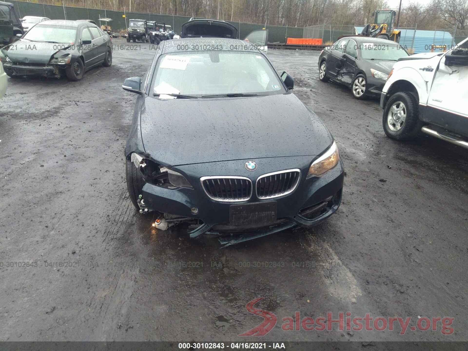 WBA1G9C55GV726636 2016 BMW 2 SERIES