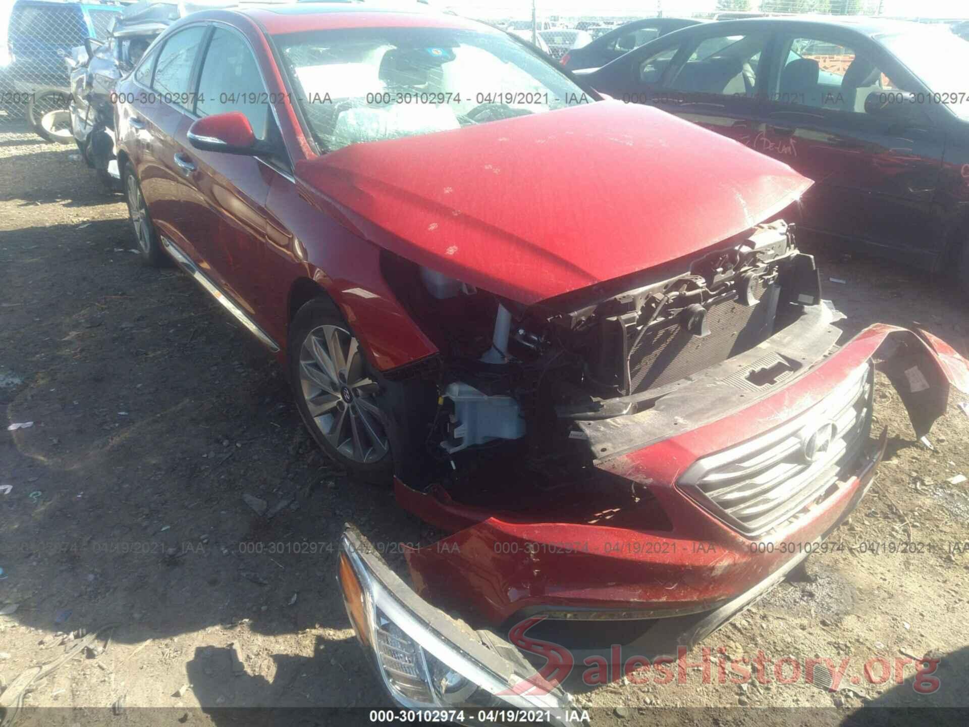 5NPE34AF4HH548167 2017 HYUNDAI SONATA