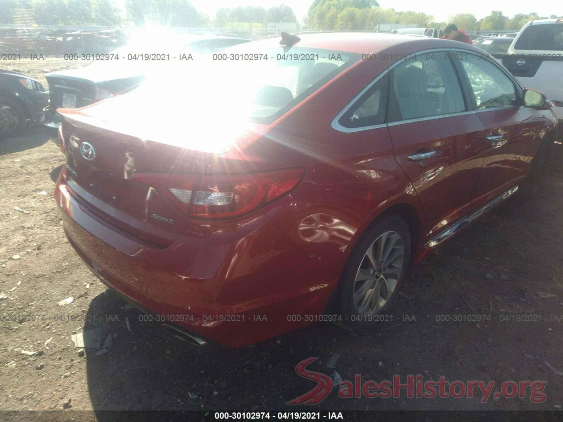 5NPE34AF4HH548167 2017 HYUNDAI SONATA