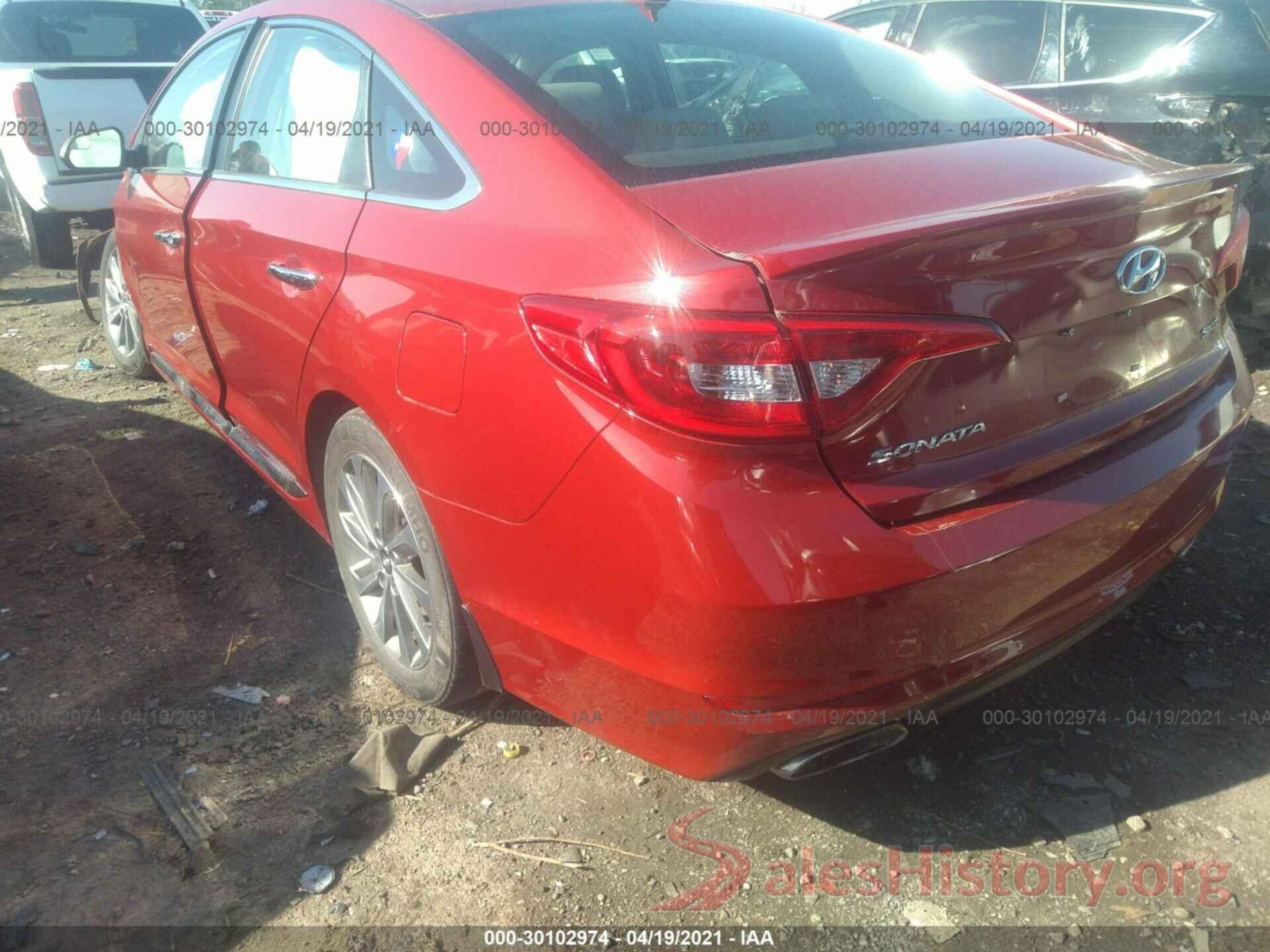 5NPE34AF4HH548167 2017 HYUNDAI SONATA