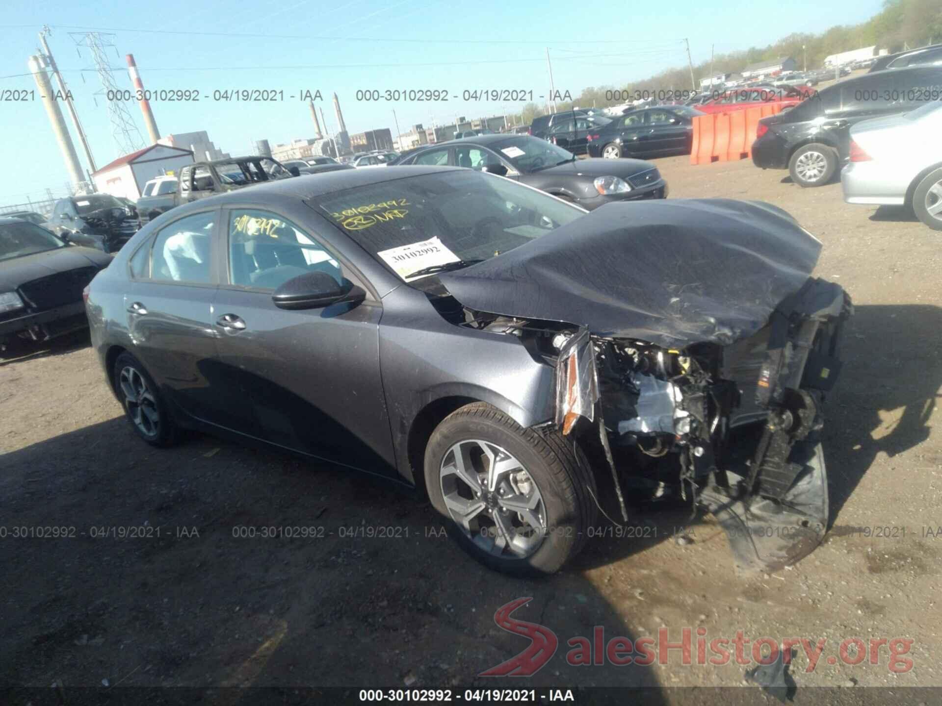 3KPF24AD5LE262461 2020 KIA FORTE