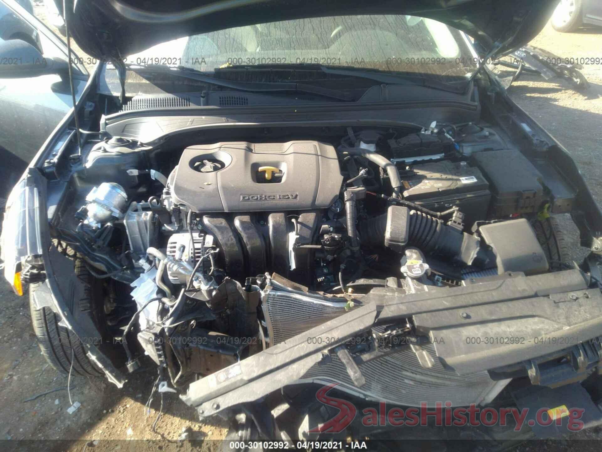 3KPF24AD5LE262461 2020 KIA FORTE