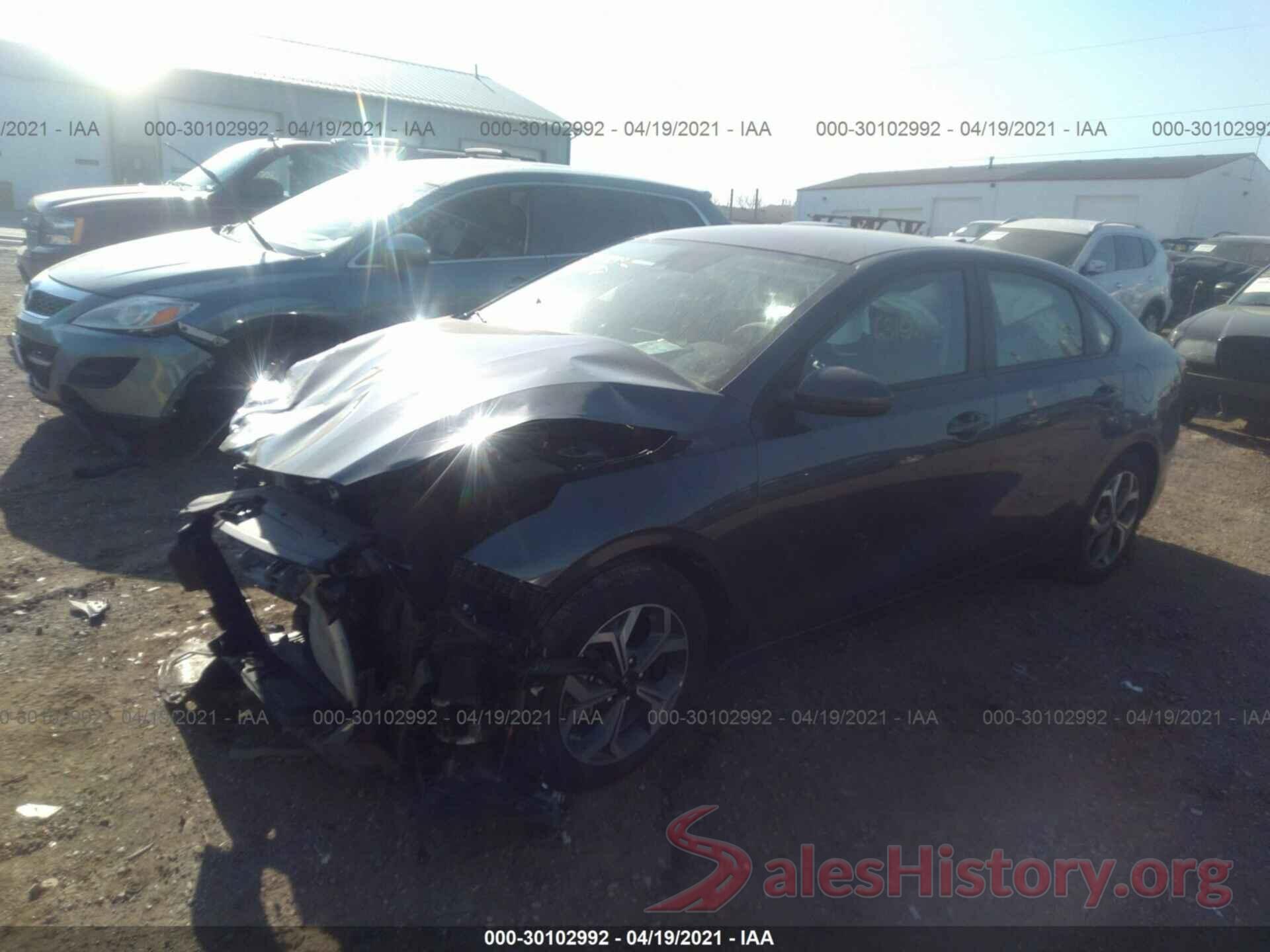 3KPF24AD5LE262461 2020 KIA FORTE