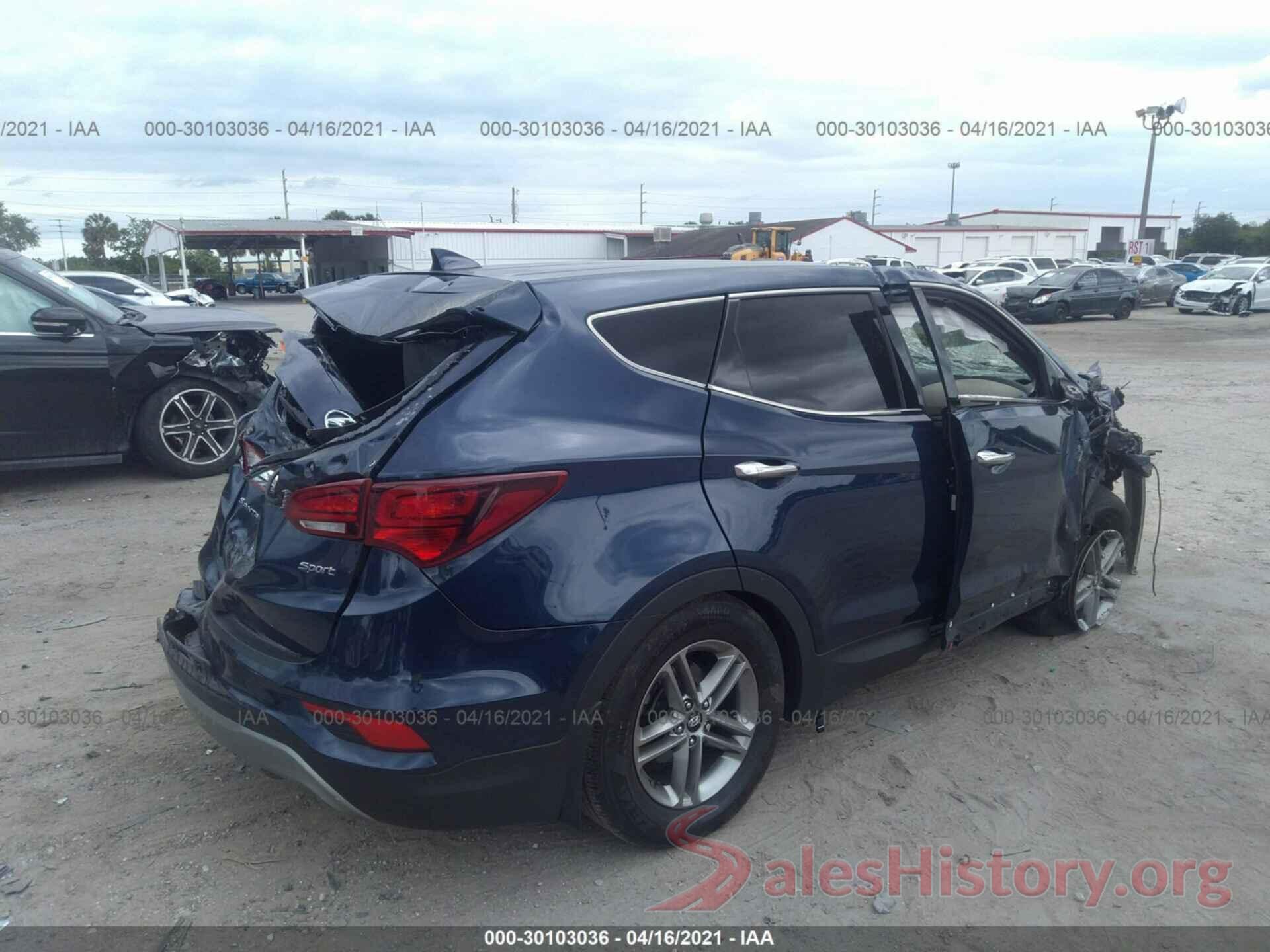 5XYZT3LB3HG456819 2017 HYUNDAI SANTA FE SPORT