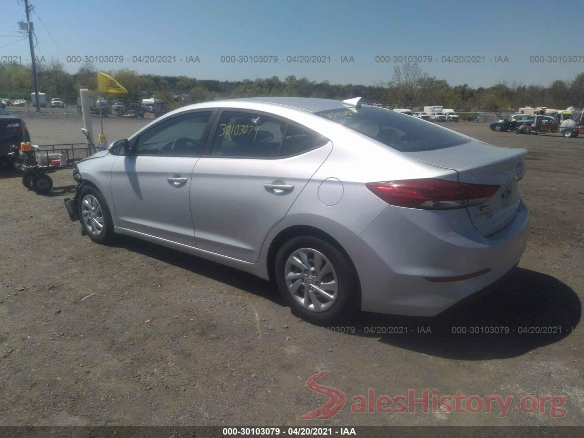 KMHD74LF8HU128412 2017 HYUNDAI ELANTRA