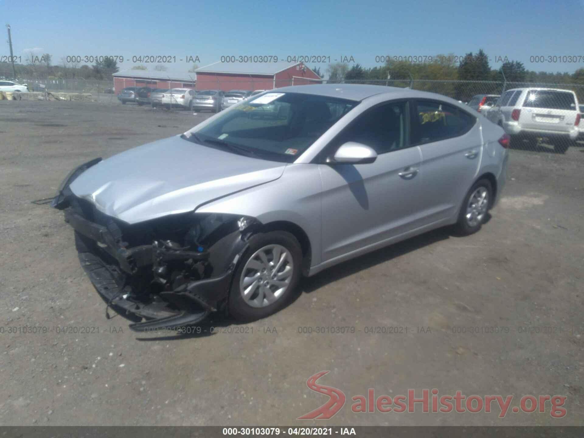 KMHD74LF8HU128412 2017 HYUNDAI ELANTRA