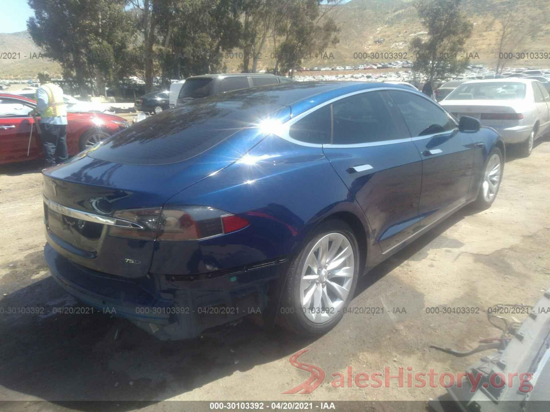 5YJSA1E23HF203290 2017 TESLA MODEL S