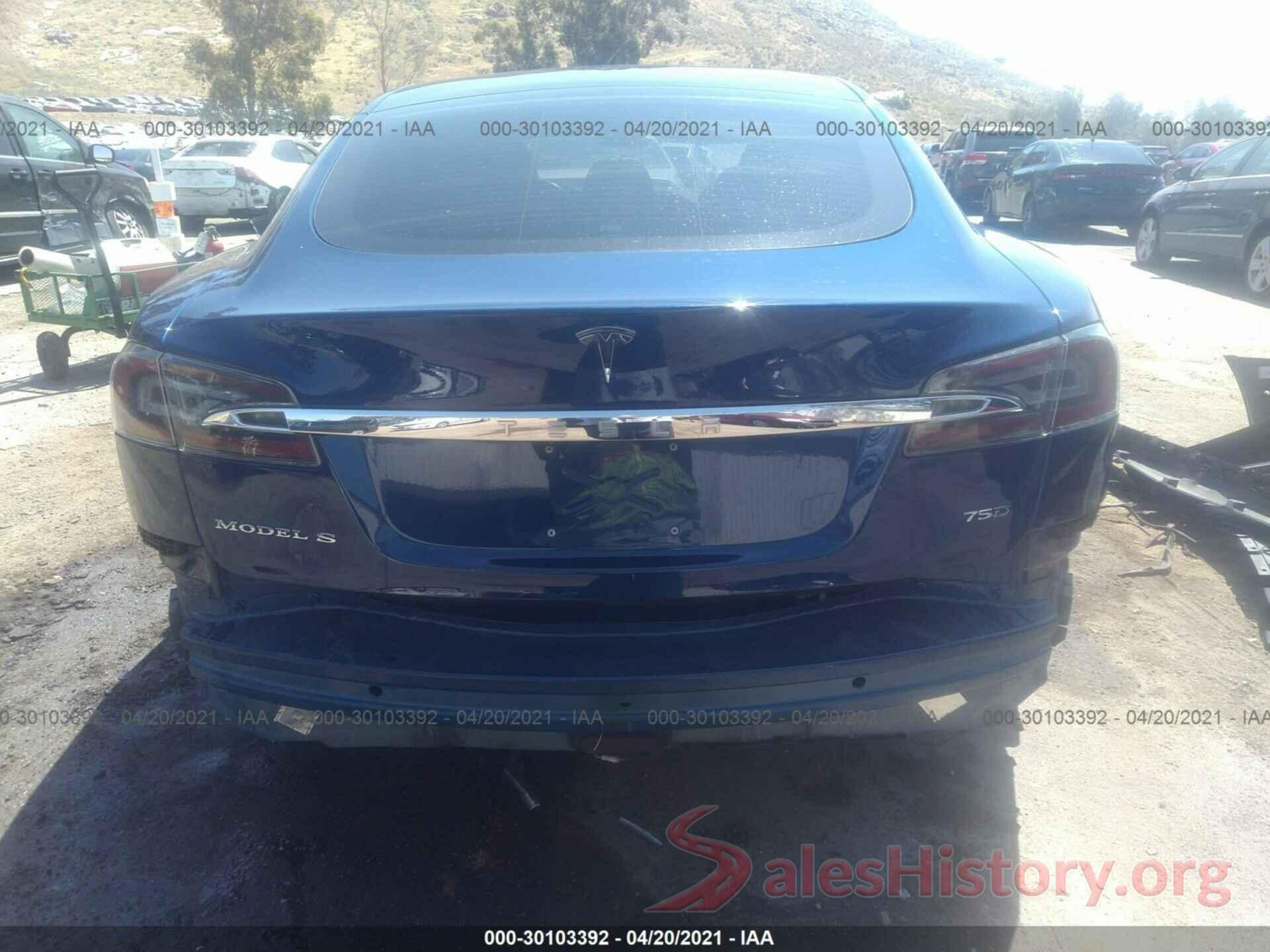 5YJSA1E23HF203290 2017 TESLA MODEL S