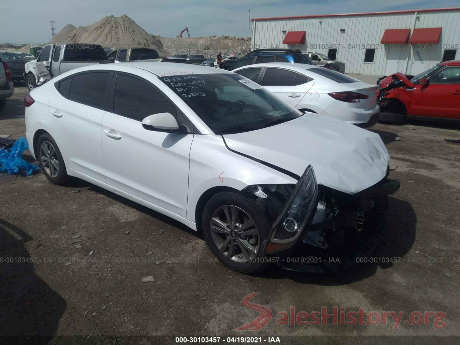 5NPD84LFXJH338348 2018 HYUNDAI ELANTRA