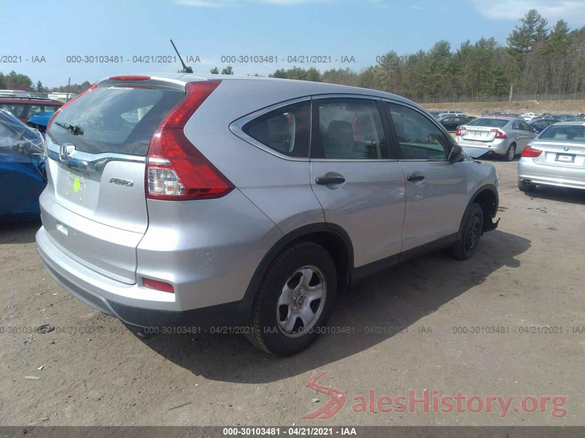 5J6RM4H35FL036740 2015 HONDA CR-V