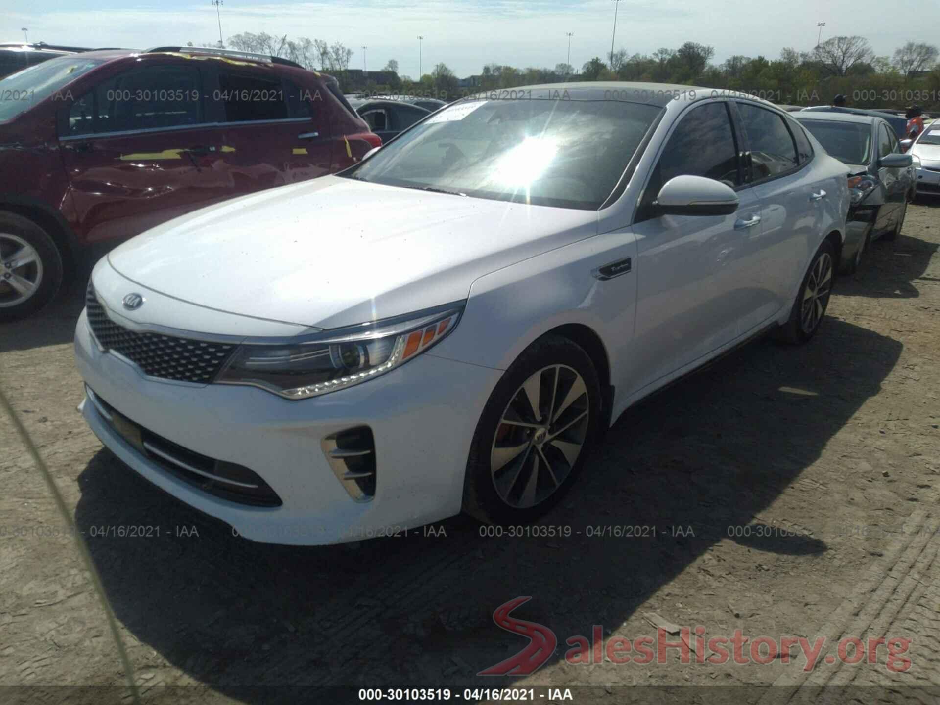 5XXGW4L28GG038022 2016 KIA OPTIMA