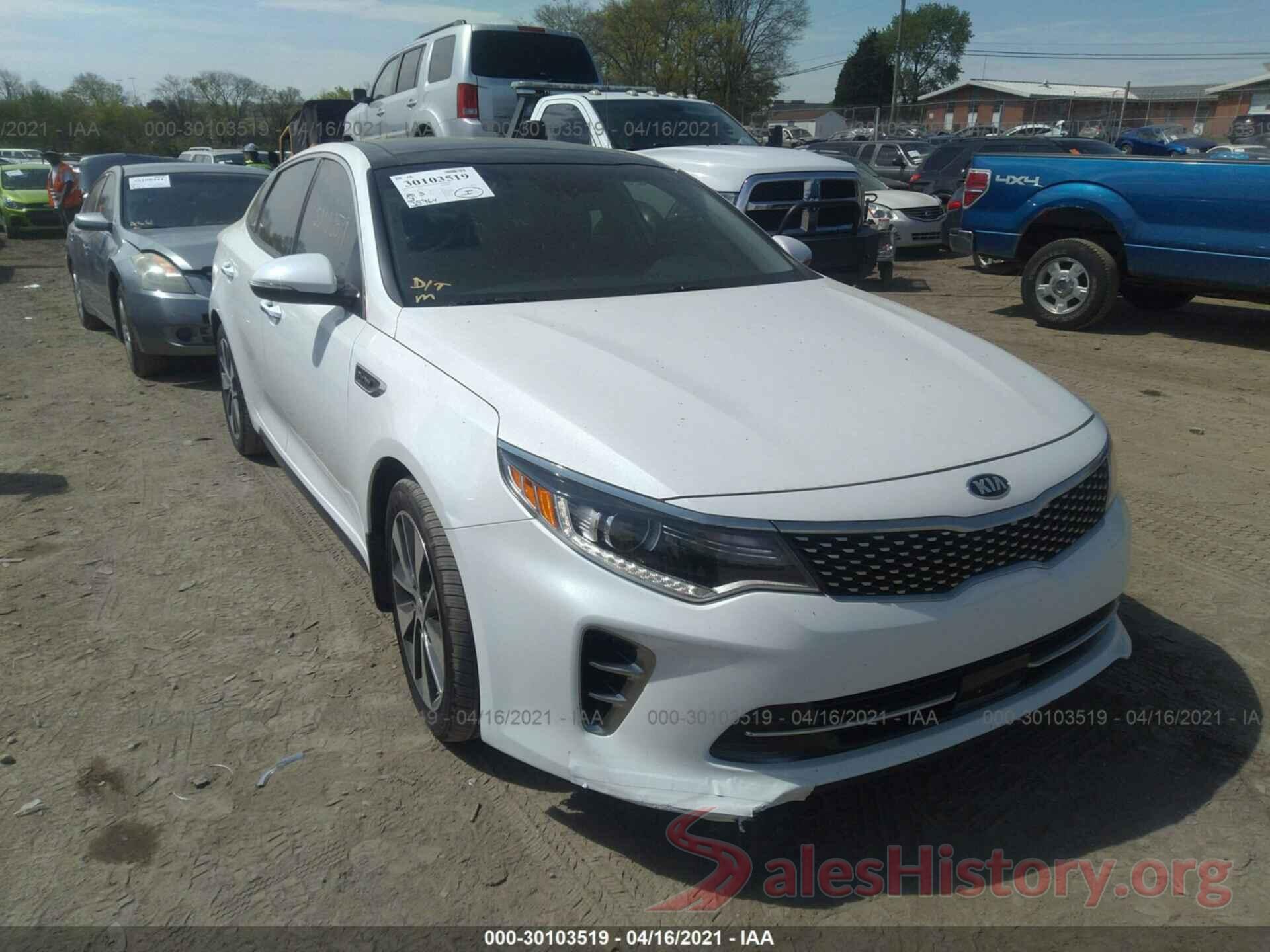 5XXGW4L28GG038022 2016 KIA OPTIMA