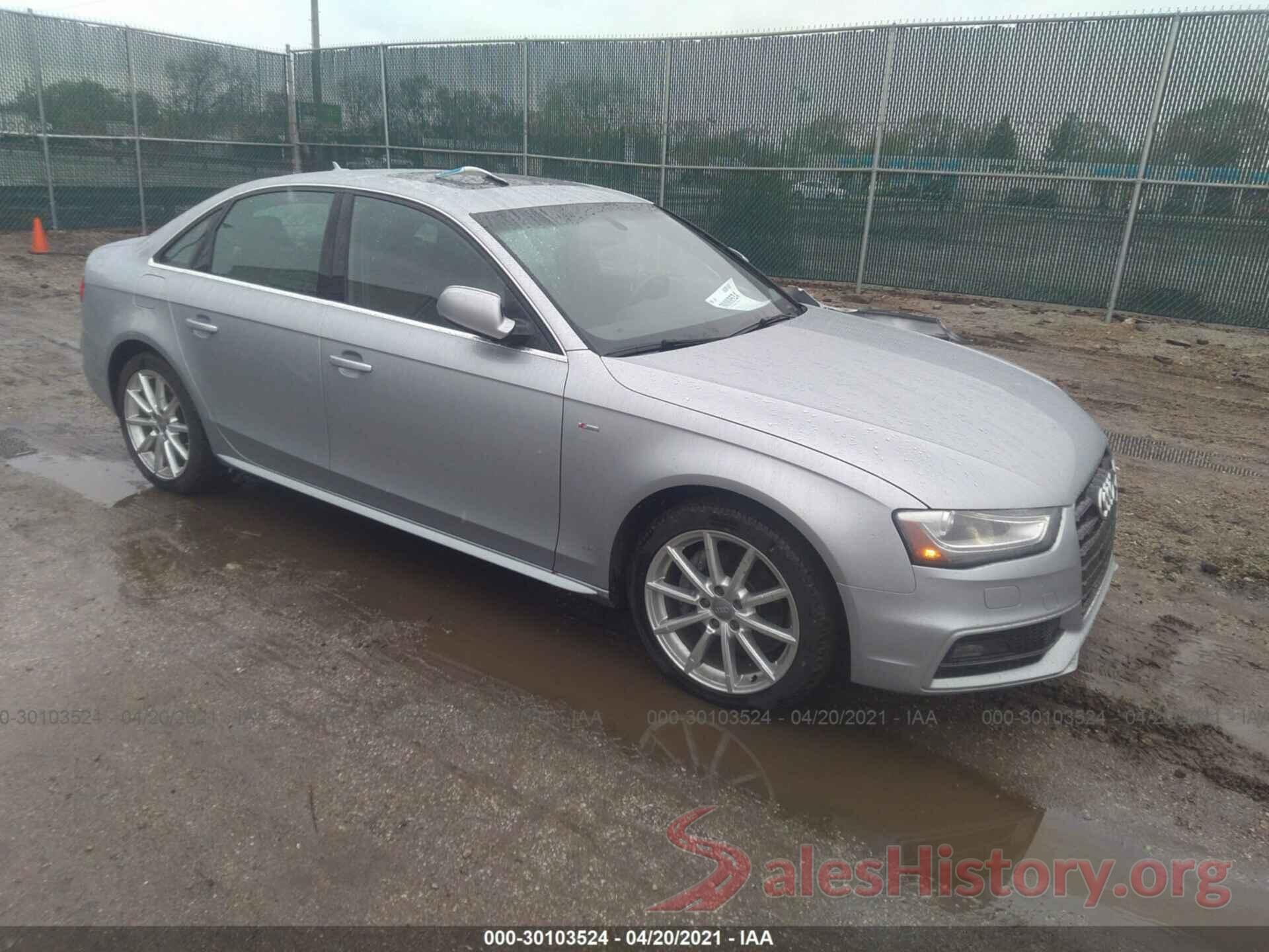 WAUFFAFL8GN003531 2016 AUDI A4