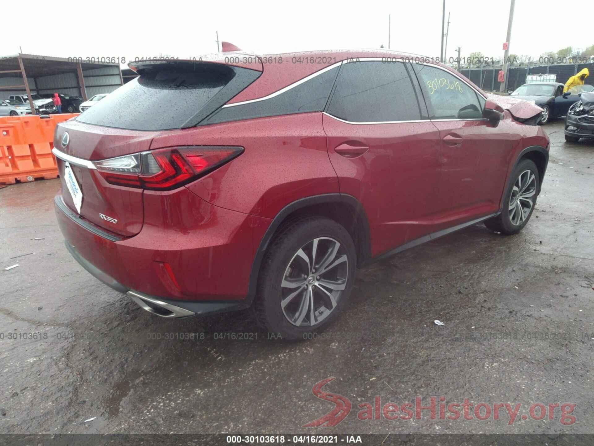 2T2BZMCA5HC118617 2017 LEXUS RX