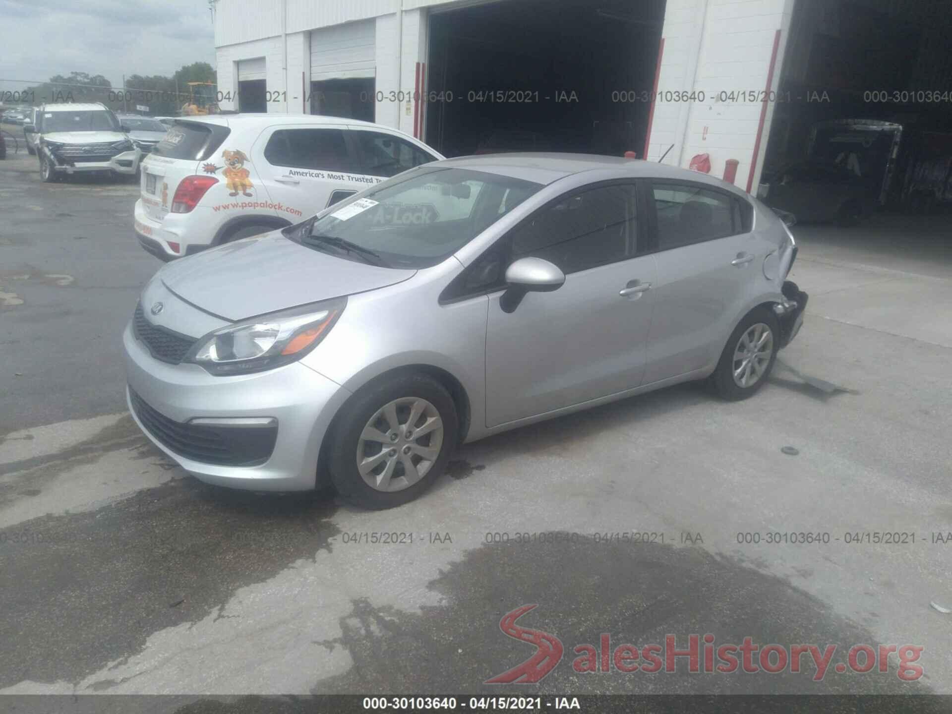 KNADM4A34H6057264 2017 KIA RIO