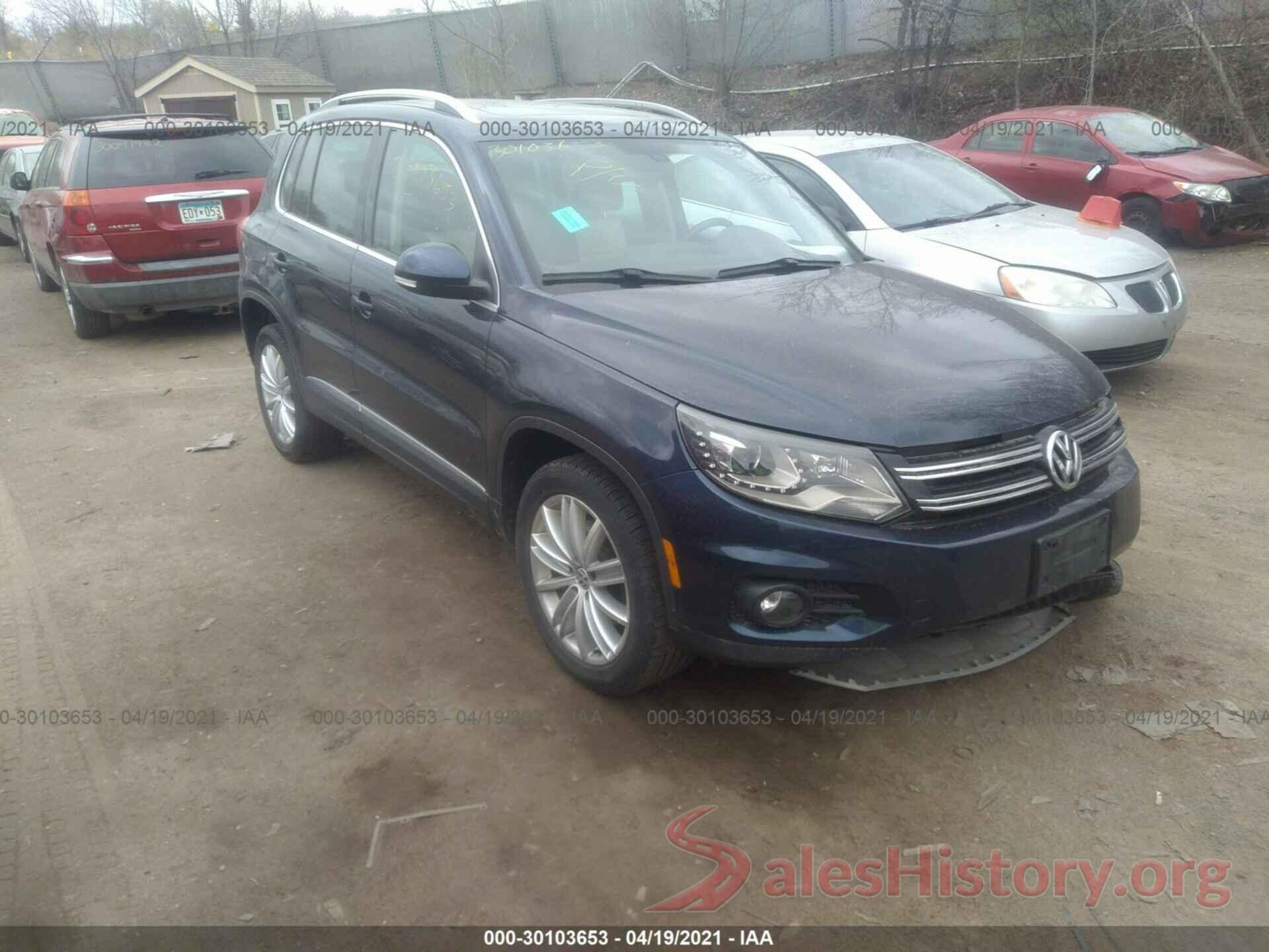 WVGBV7AX3GW532084 2016 VOLKSWAGEN TIGUAN