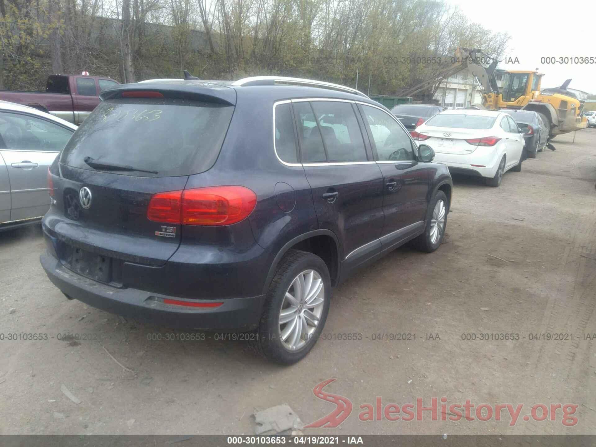 WVGBV7AX3GW532084 2016 VOLKSWAGEN TIGUAN