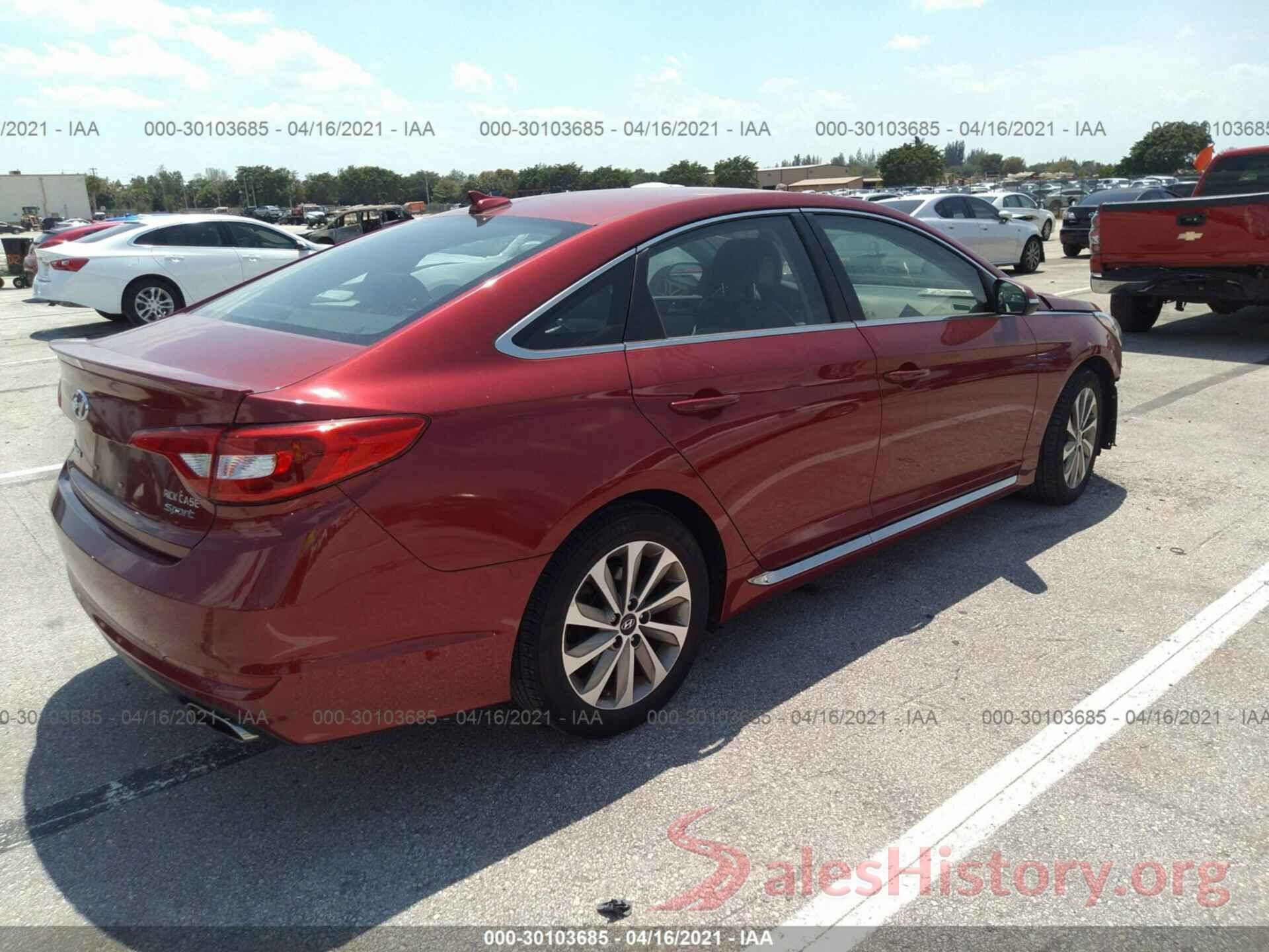 5NPE34AF3GH434031 2016 HYUNDAI SONATA